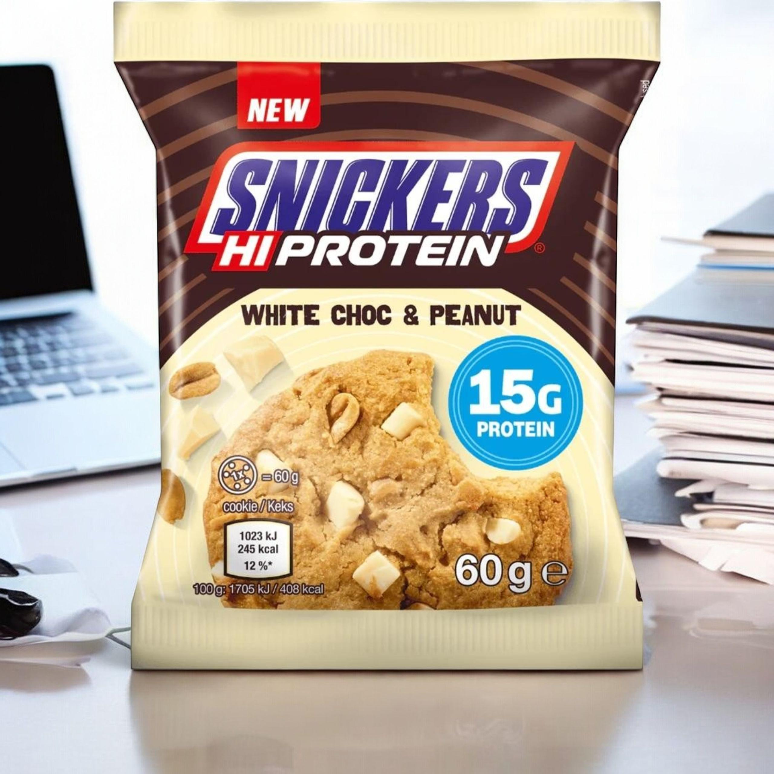 Mars - High Protein Cookie - 12x 2x 60g - White Chocolate & Peanut