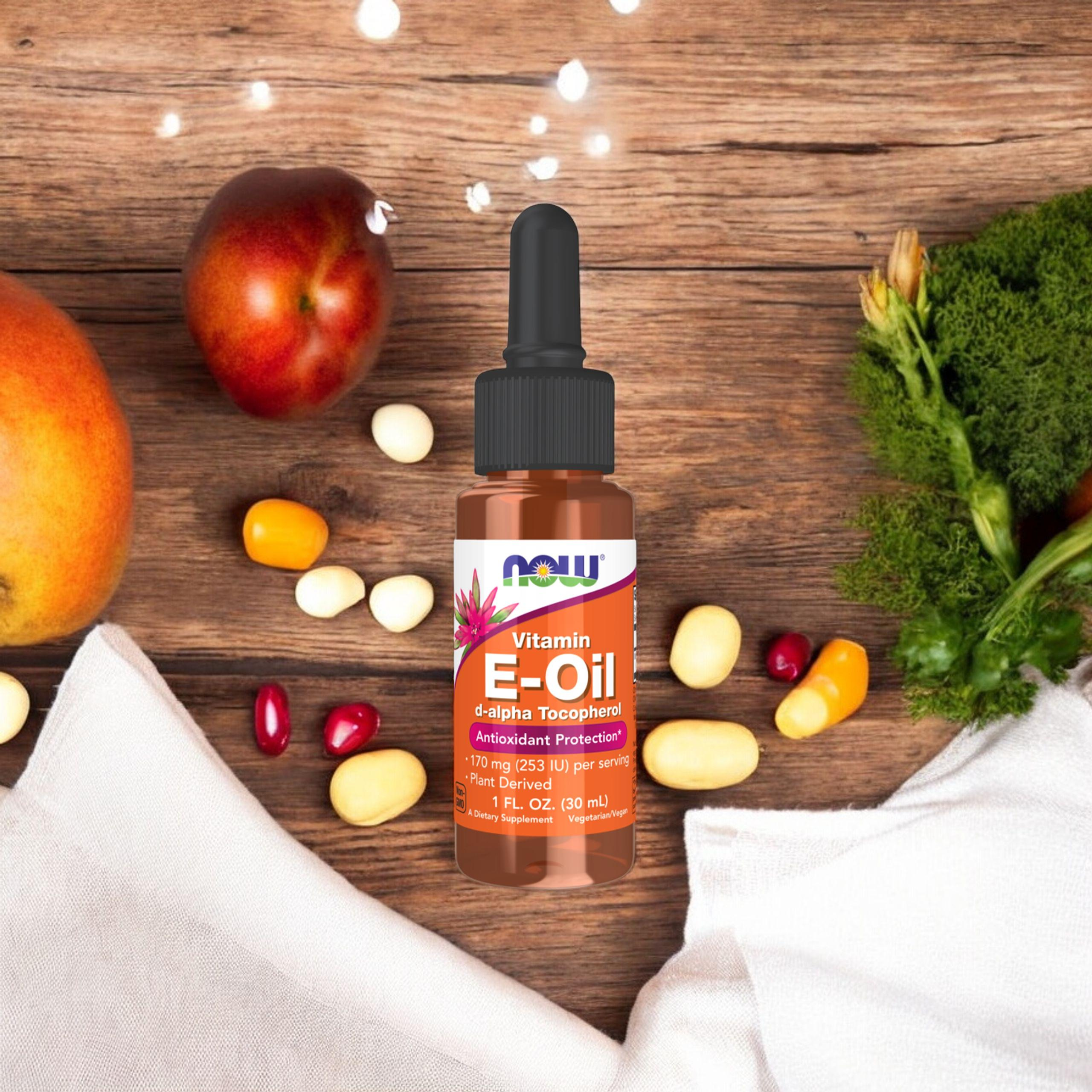 NOW Vitamin E-Oil (d-alpha Tocopherol) 253IU - 30ml