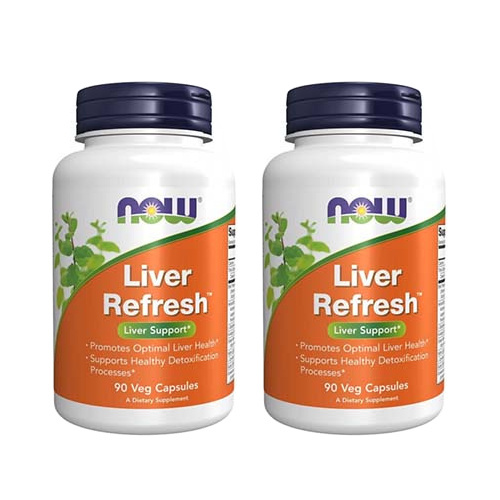 NOW Liver Refresh - 2x 90vcaps.