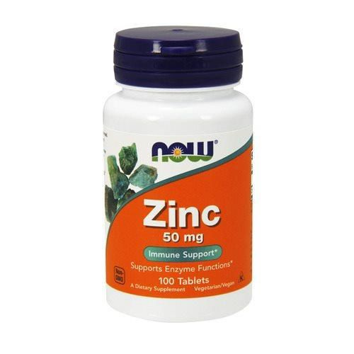 NOW Zinc Gluconate - 2x 100tabs