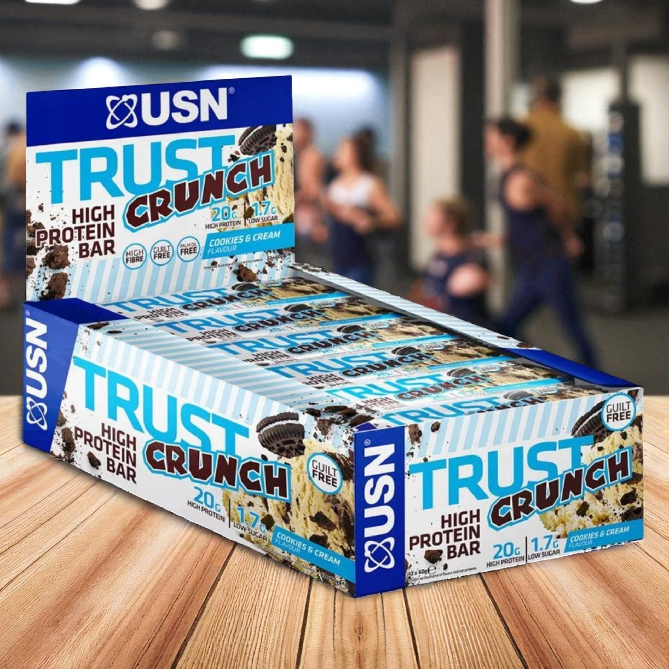 USN - Trust Crunch - 12x 2x 60g