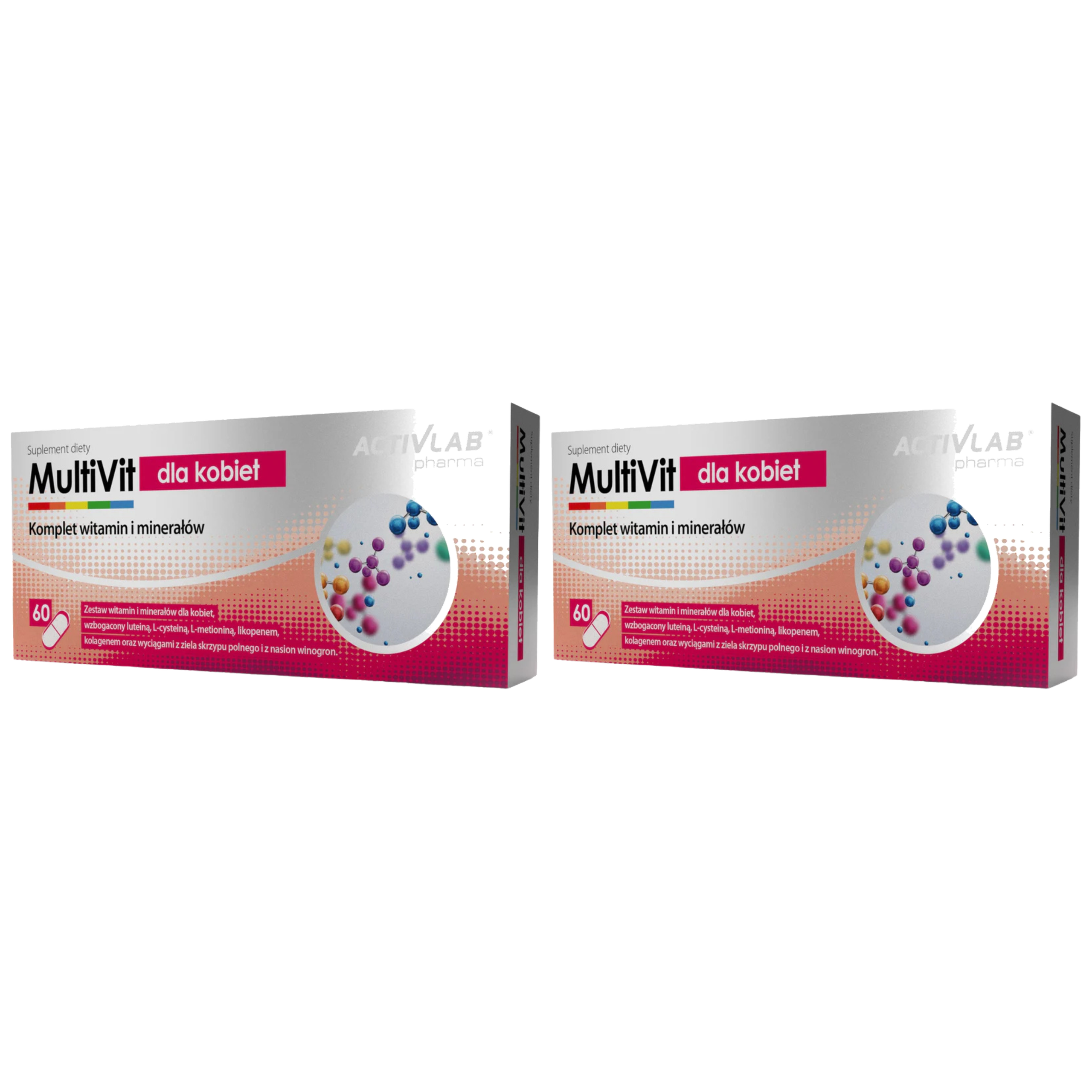 ACTIVLAB PHARMA MultiVit dla Kobiet - 2x 60kaps.