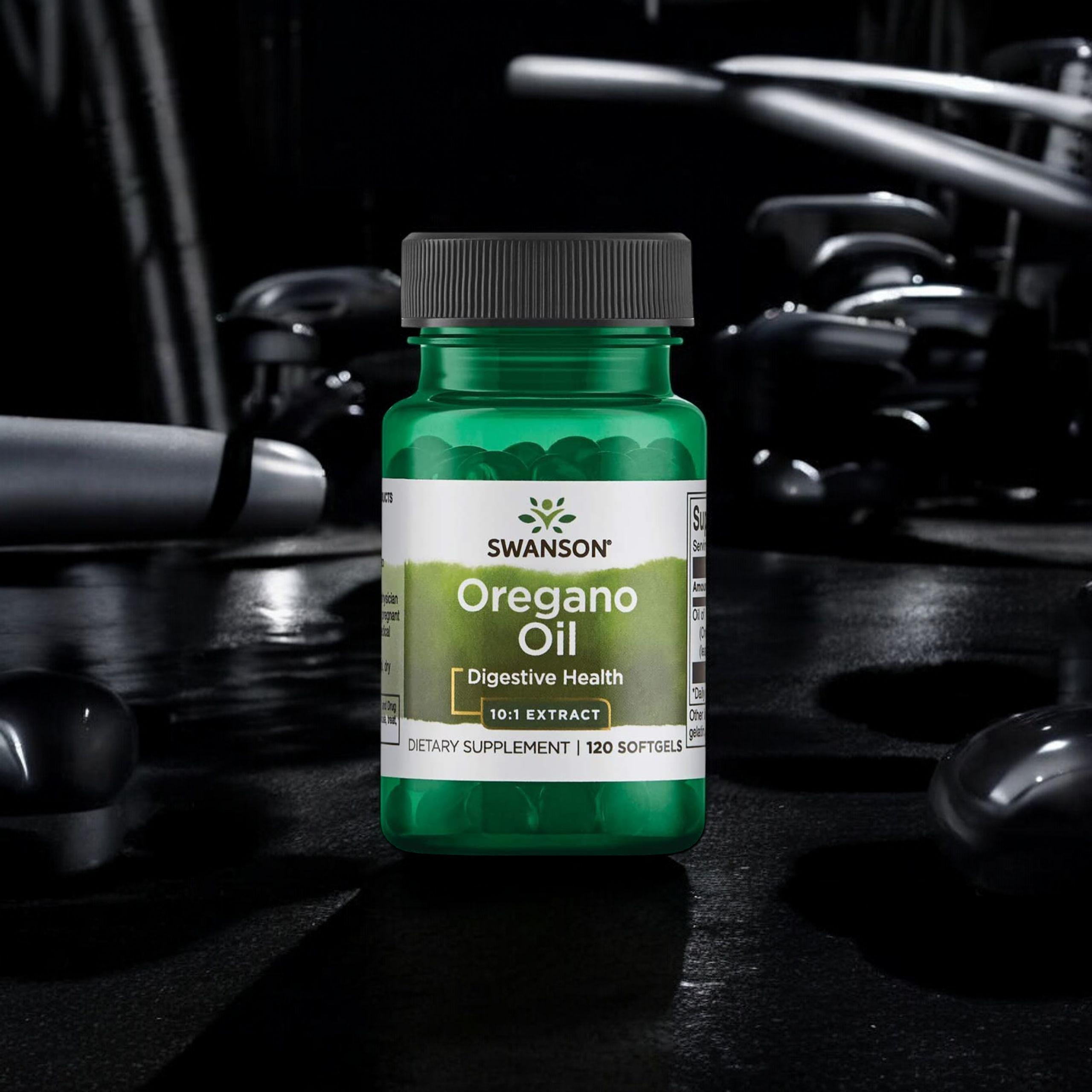 SWANSON Oregano Oil 10:1 - 120softgels - 3x Olej z Oregano