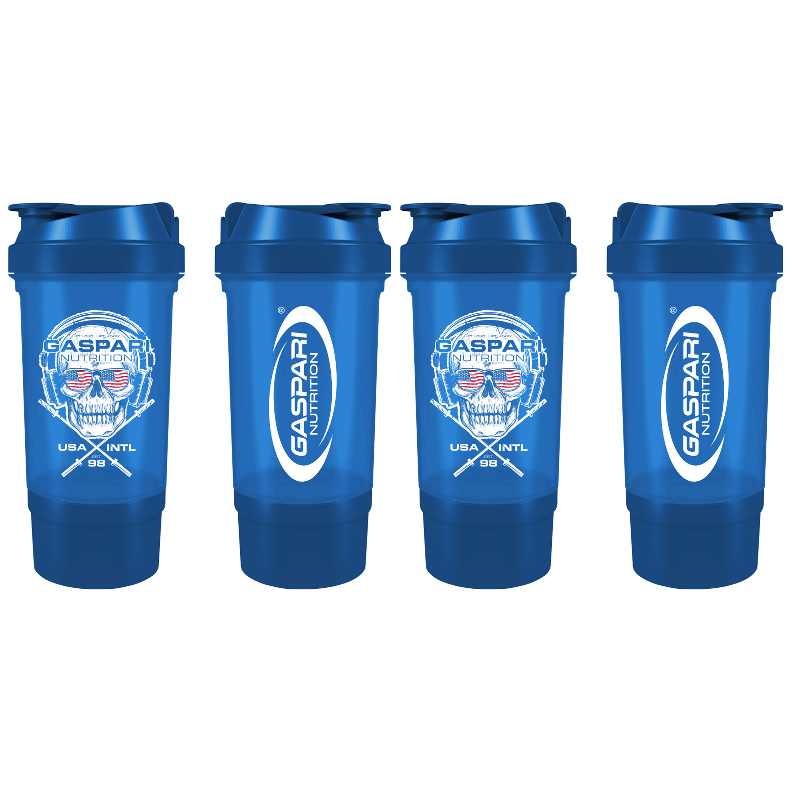 GASPARI NUTRITION Shaker Gaspari Lift Loud Lift Heavy - 2x 500ml