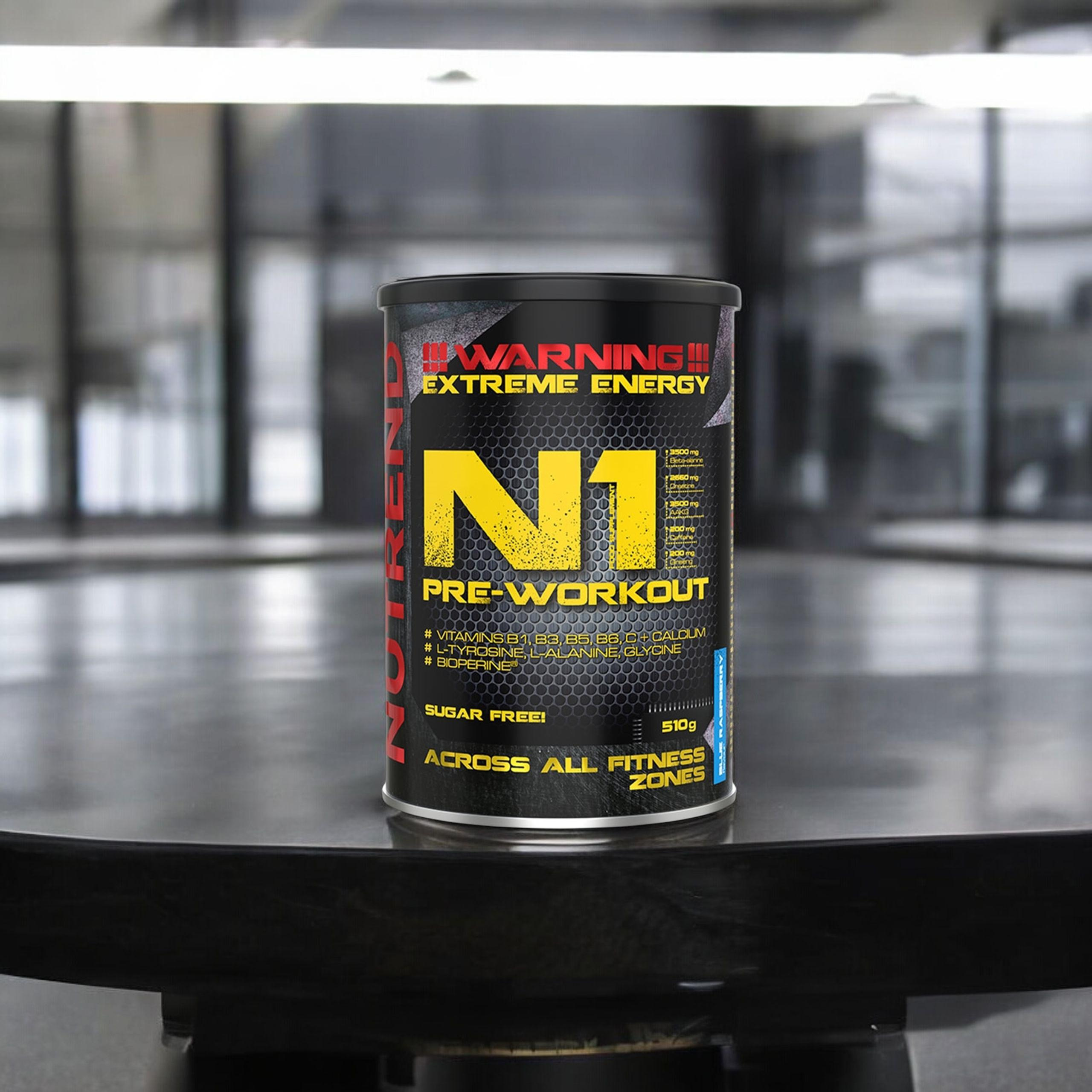 NUTREND N1 Pre Workout - 3x 510g
