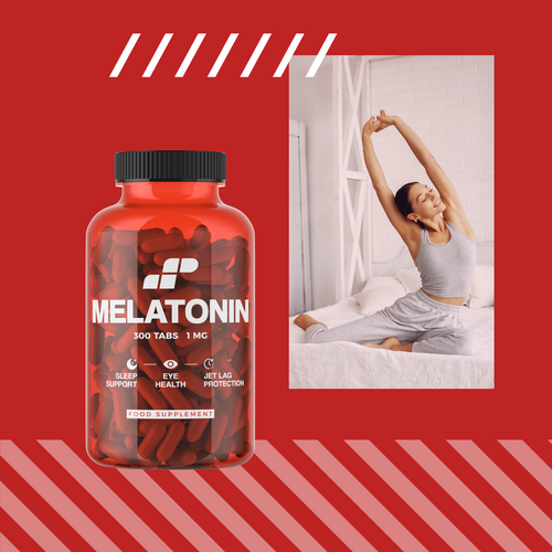 MP NUTRITION Melatonin 1mg - 300tabs - 3x Melatonina