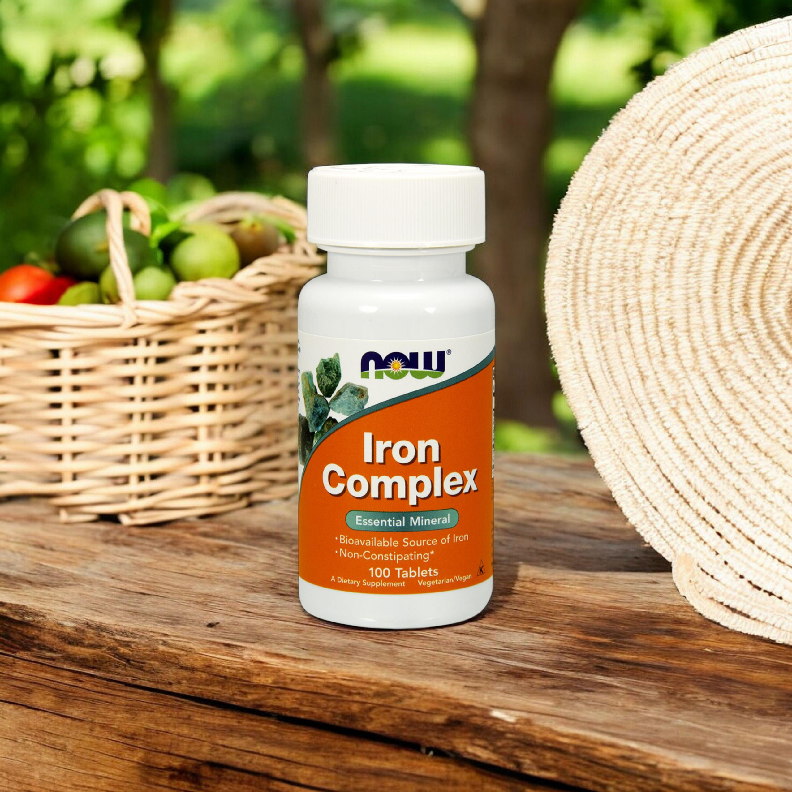 NOW Iron Complex - 100tabs