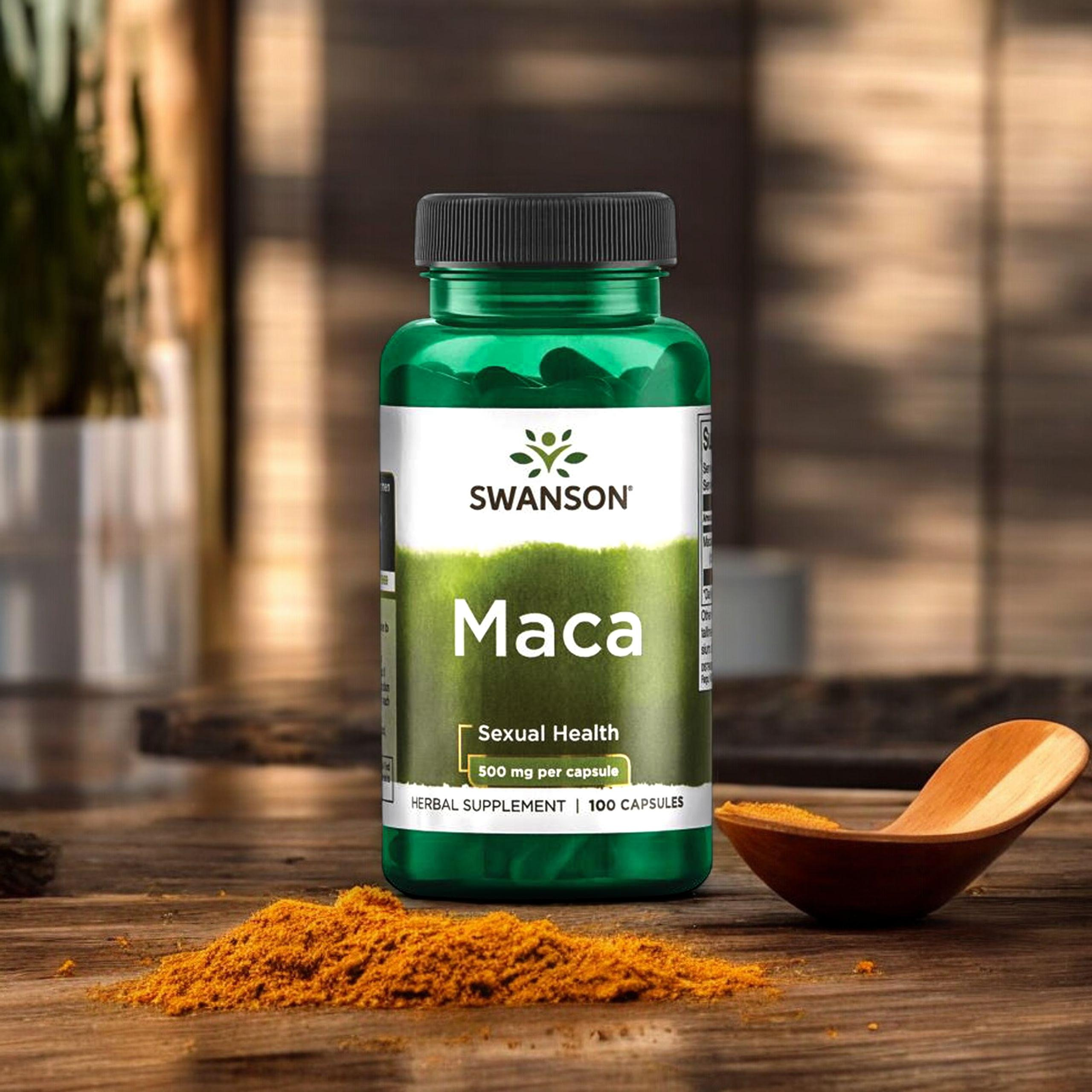 SWANSON Maca 500mg - 3x 100caps