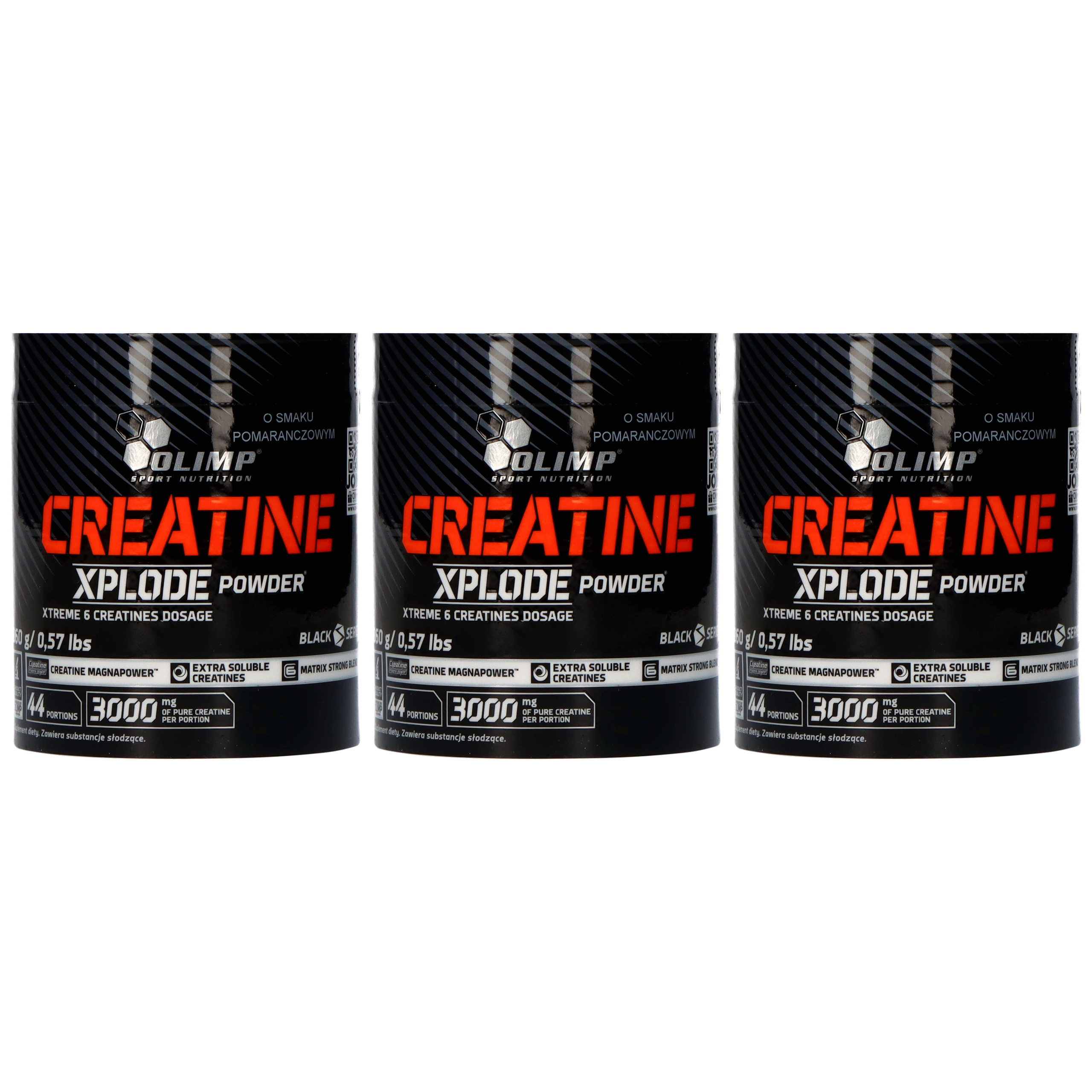 OLIMP Creatine Xplode Powder - 3x 260g