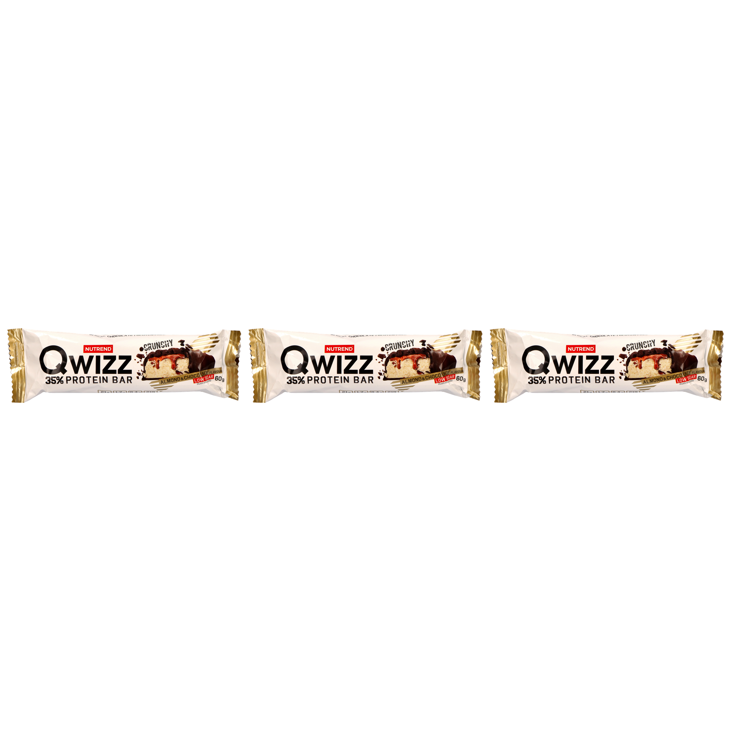 NUTREND Baton QWIZZ Protein Bar - 3x 60g