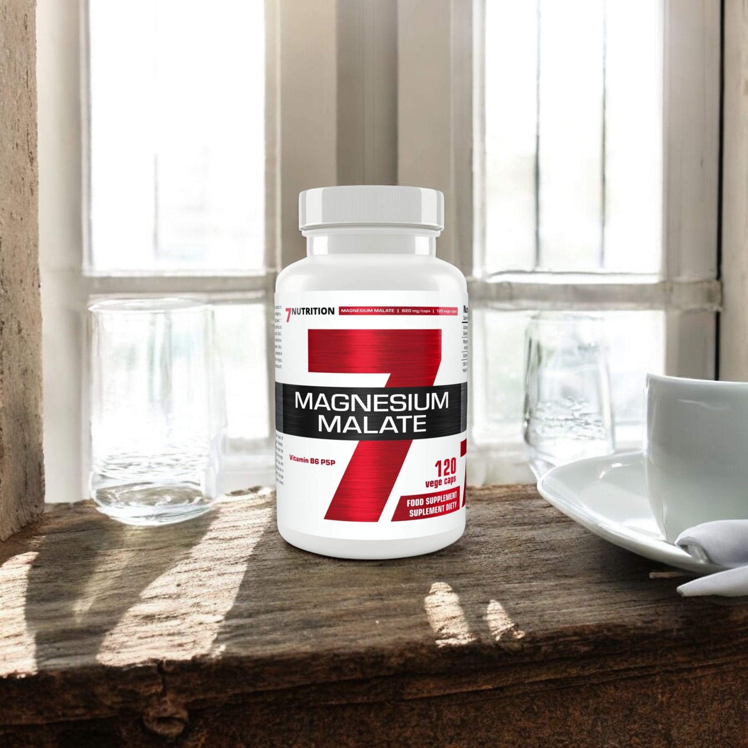 7 NUTRITION - Magnesium Malate - 2x 120vcaps.