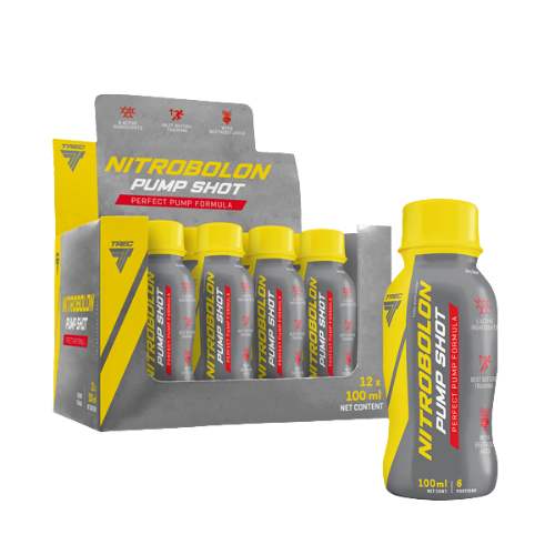 TREC - Nitrobolon Pump Shot - 12x 3x 100ml - Cherry