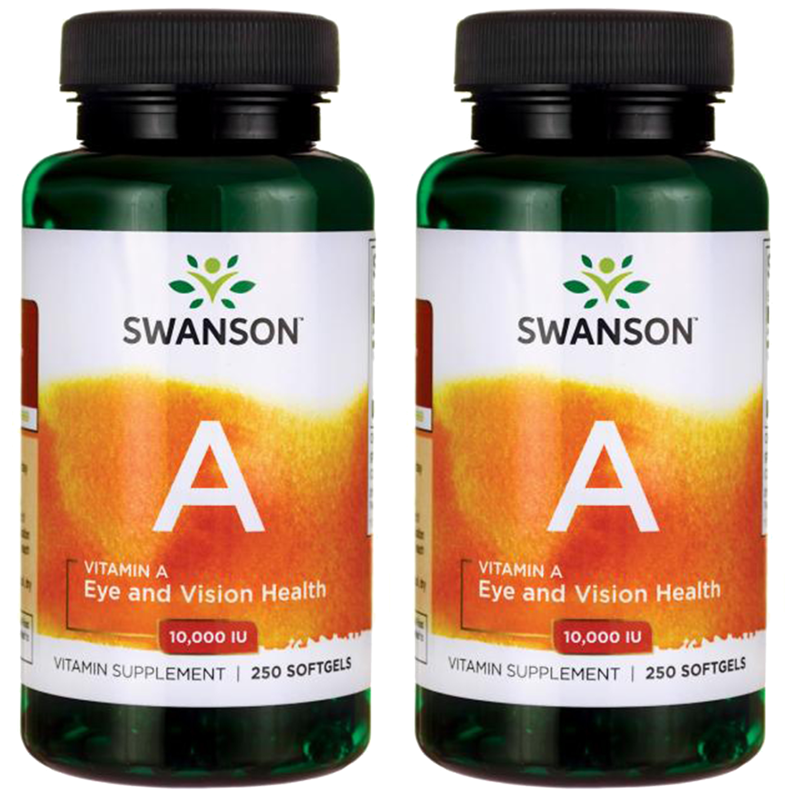 SWANSON Vitamin A 10000IU - 2x 250softgels