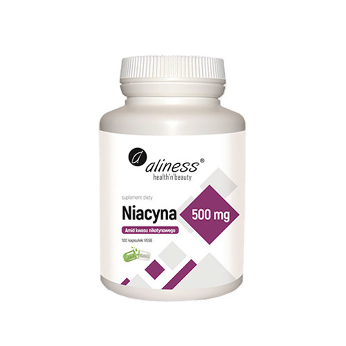 ALINESS Niacyna 500mg - 100vcaps