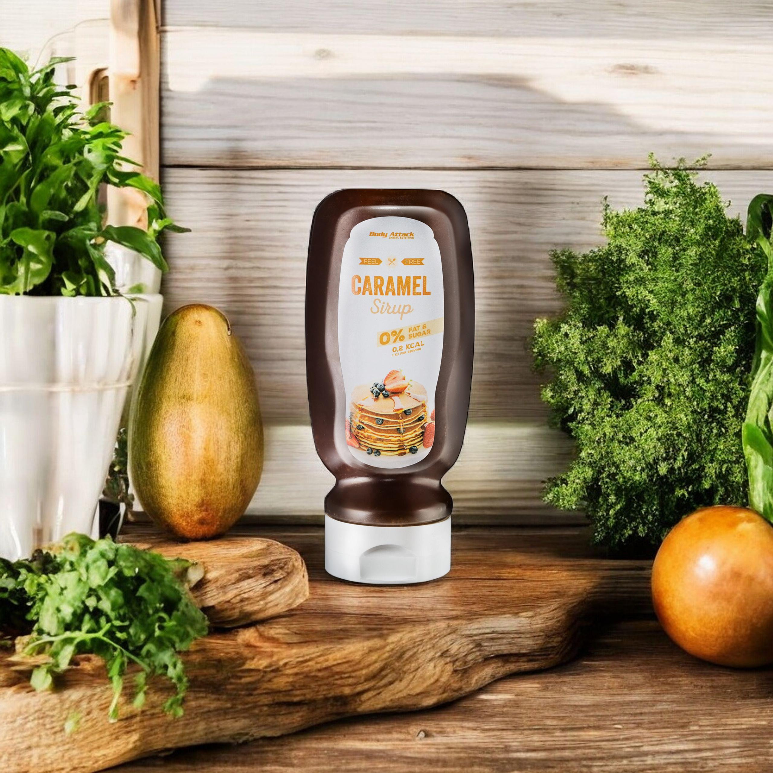 BODY ATTACK Caramel Sirup - 3x 320ml