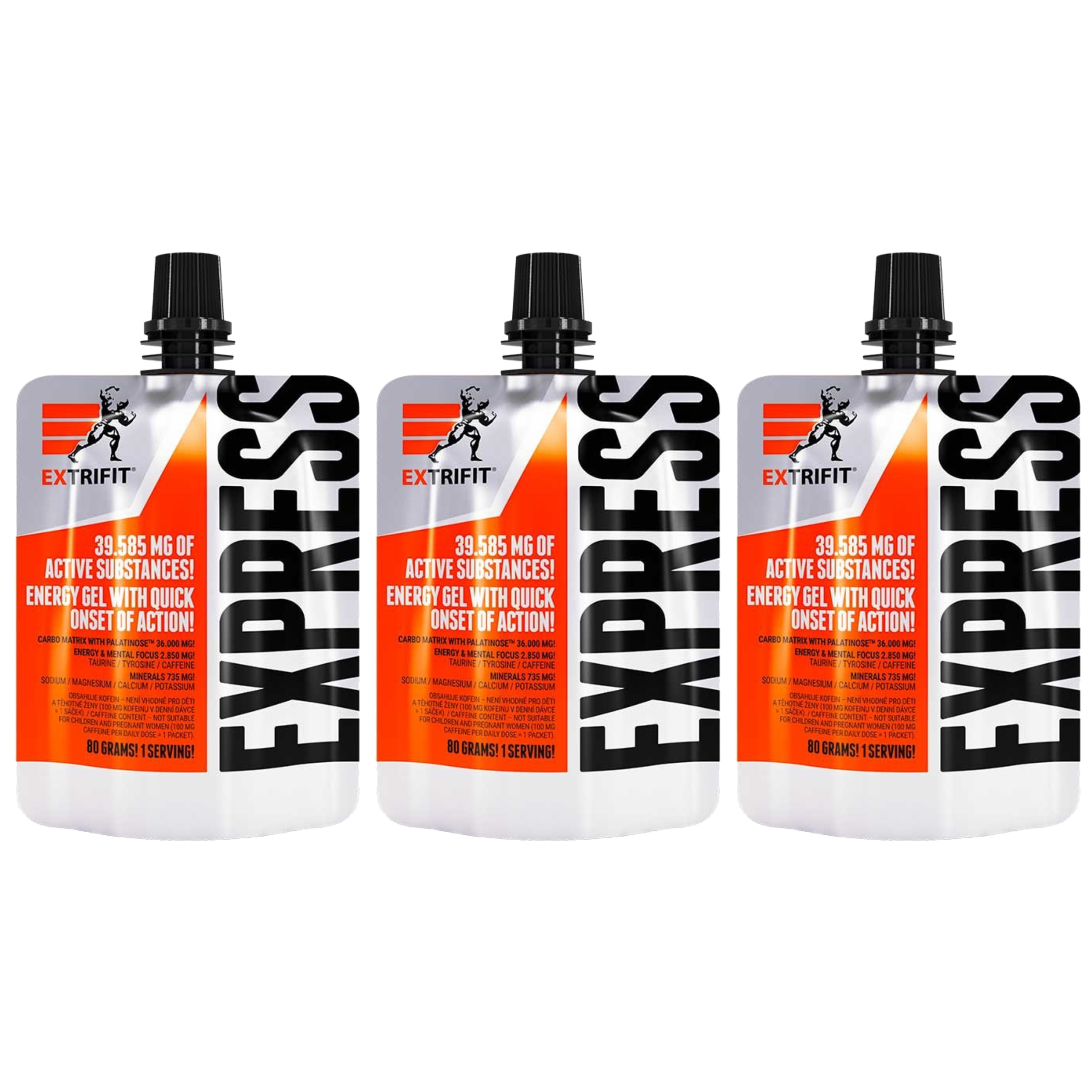 EXTRIFIT Express Gel - 3x 80g