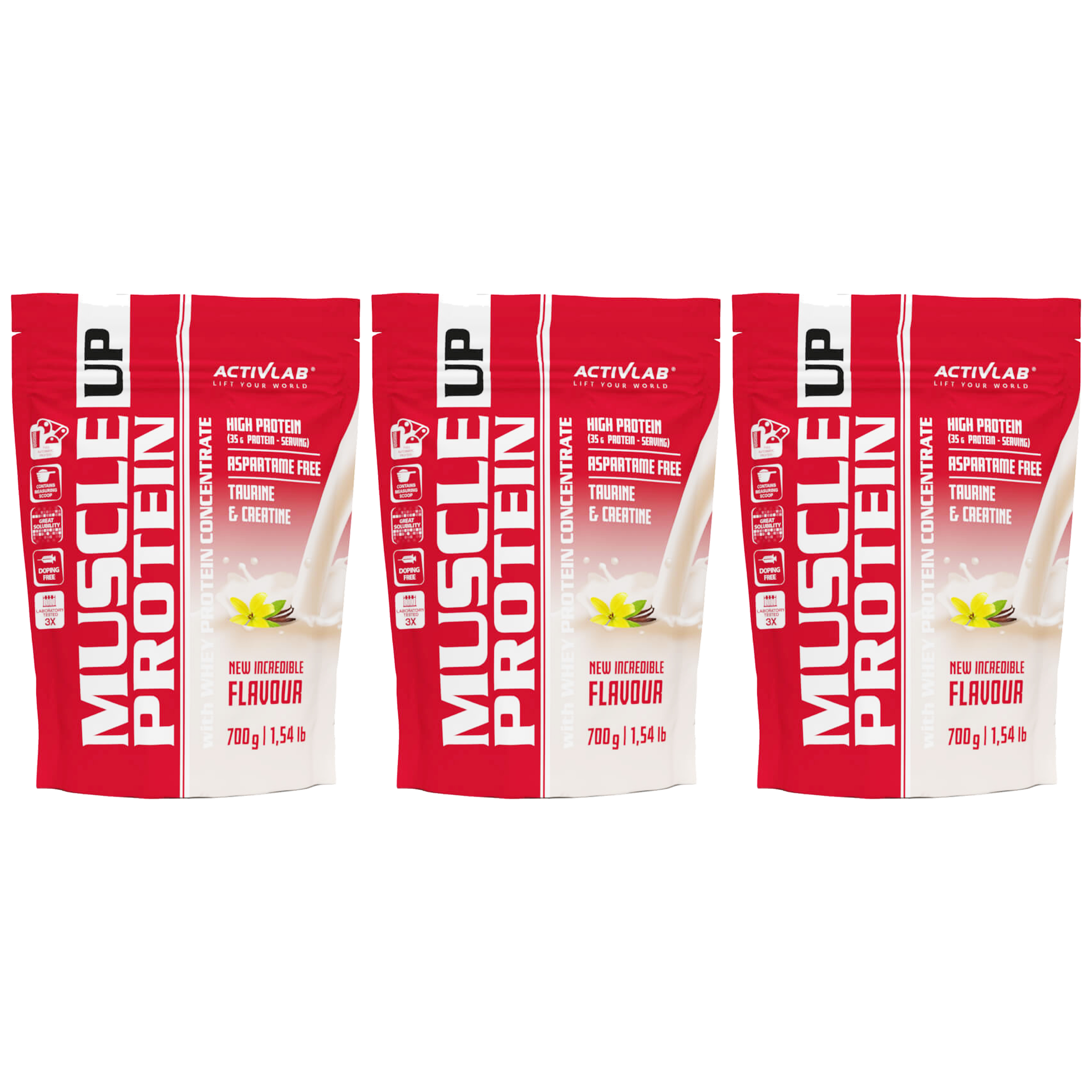 ACTIVLAB Muscle Up Protein - 3x 700g