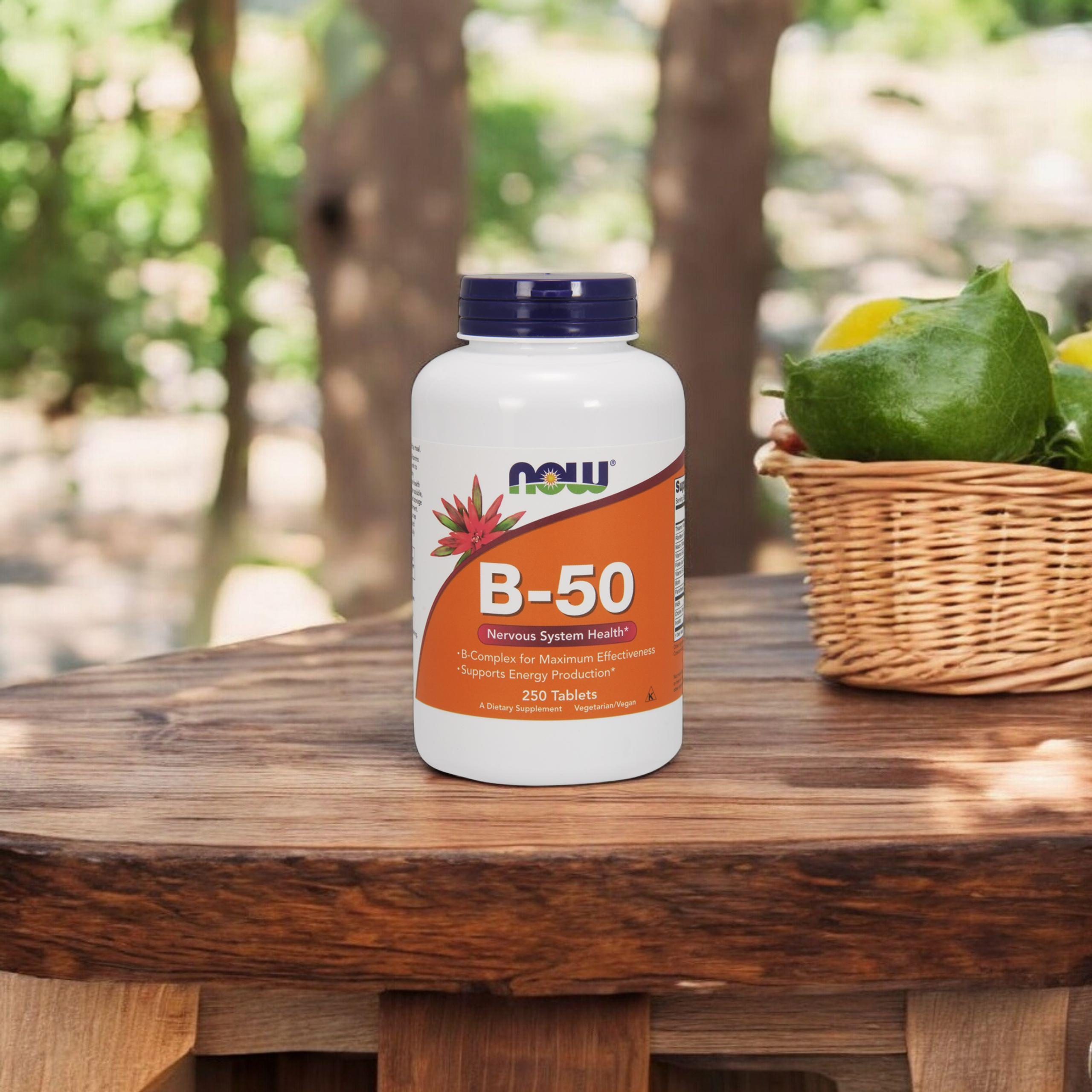NOW Vitamin B-50 - 3x 250tab