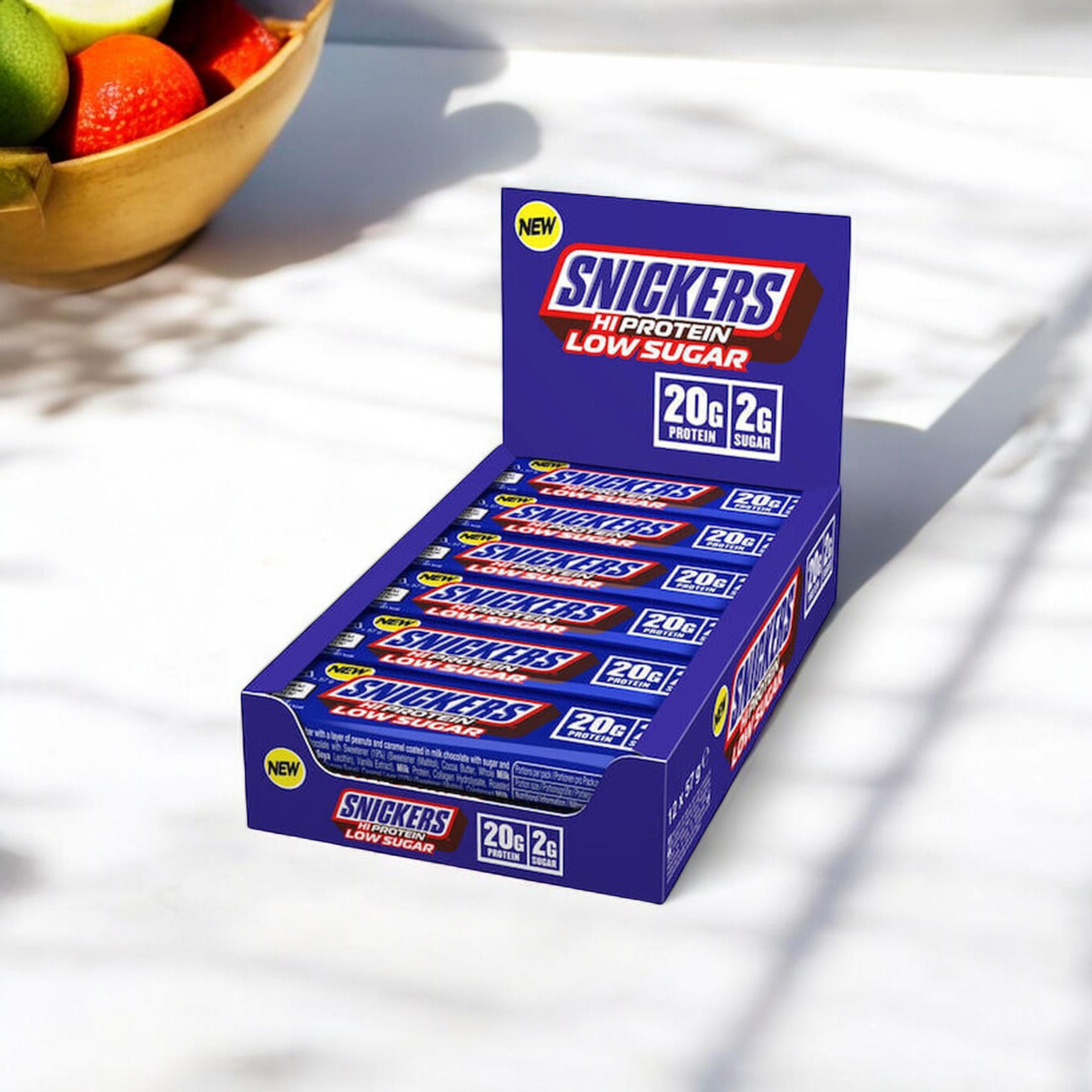 Mars - Baton Snickers HIProtein Low Sugar Bar - 3x 45g x12