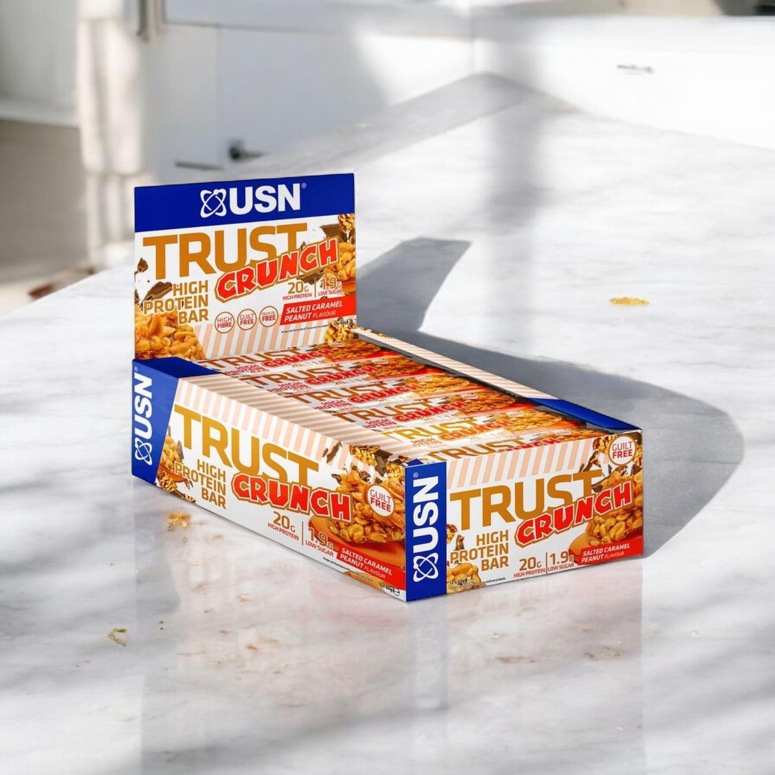 USN - Trust Crunch - 12x 60g - WYPRZEDAŻ - 31-03