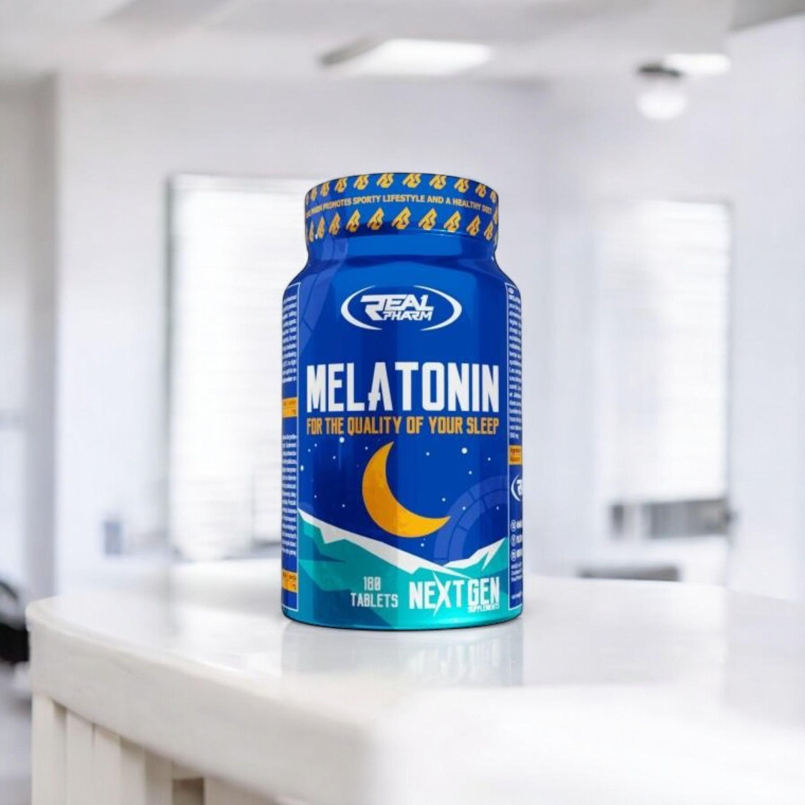 REAL PHARM - Melatonin - 180tabs.