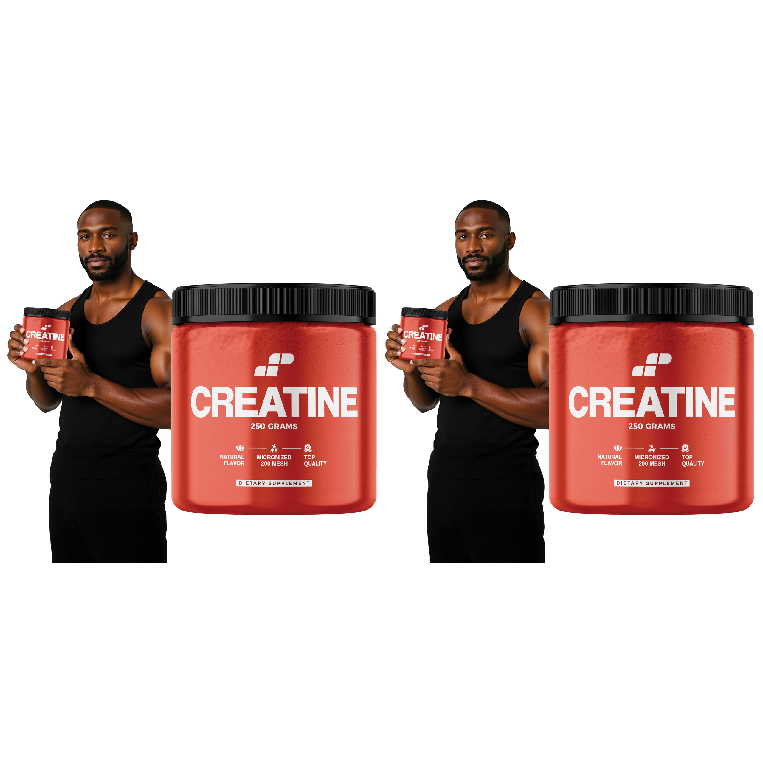 MP NUTRITION Creatine Monohydrate 200 Mesh MP - 2x 250g