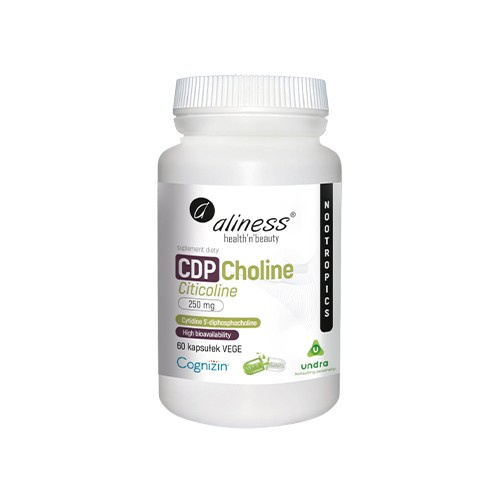 Aliness CDP Choline 250mg - 60vcaps.