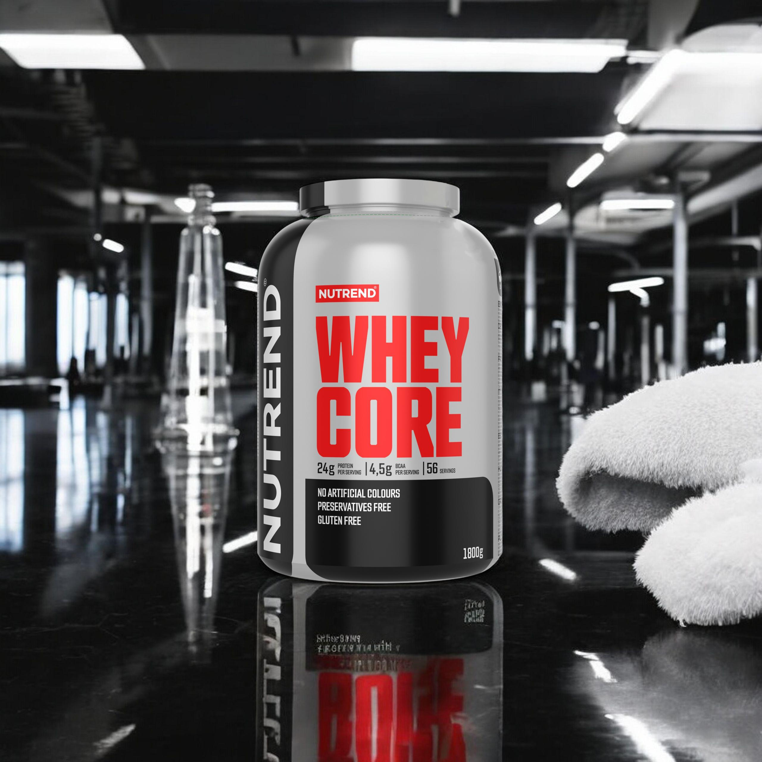 NUTREND Whey Core - 2x 1800g - Chocolate + Cocoa