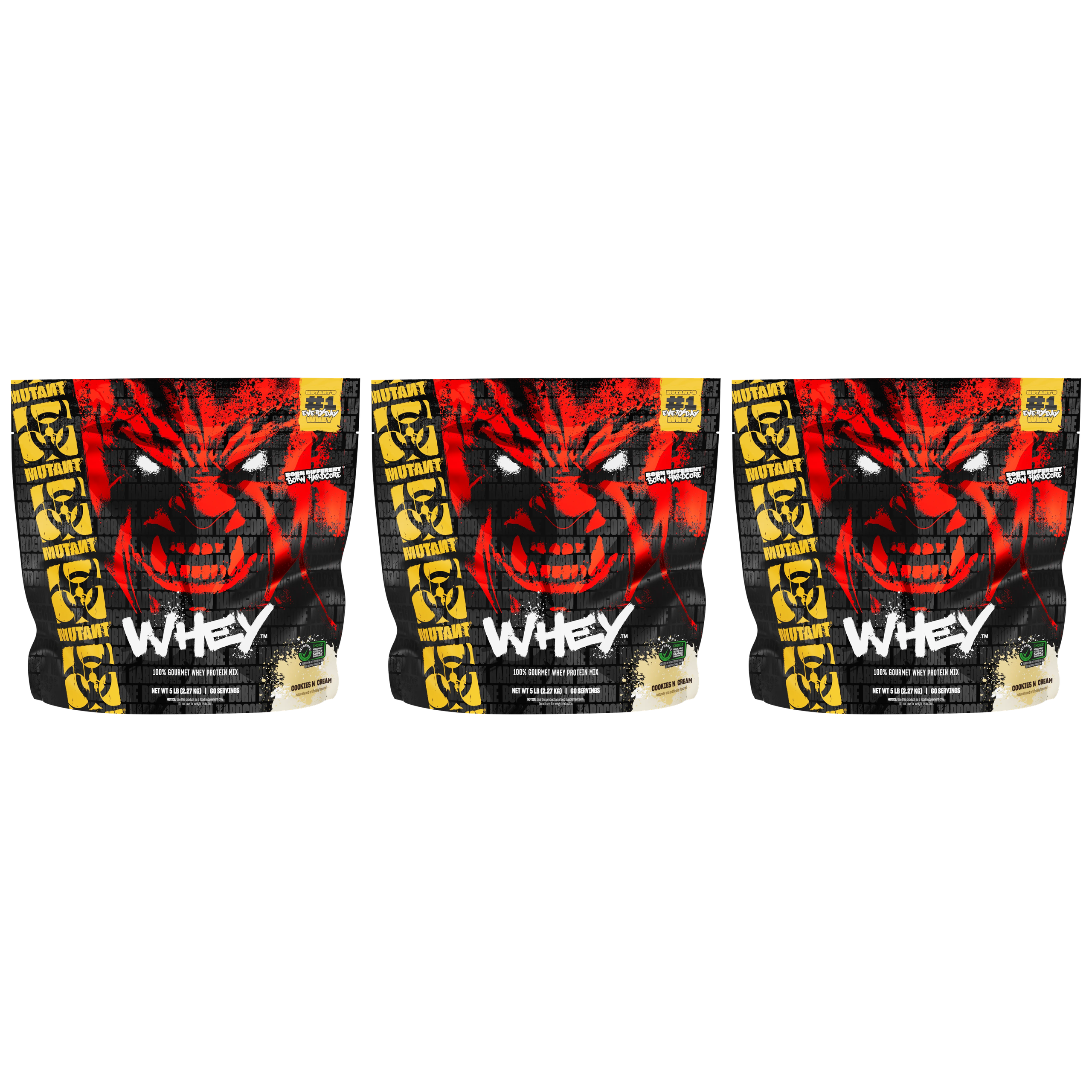 MUTANT Mutant Whey - 3x 2270g
