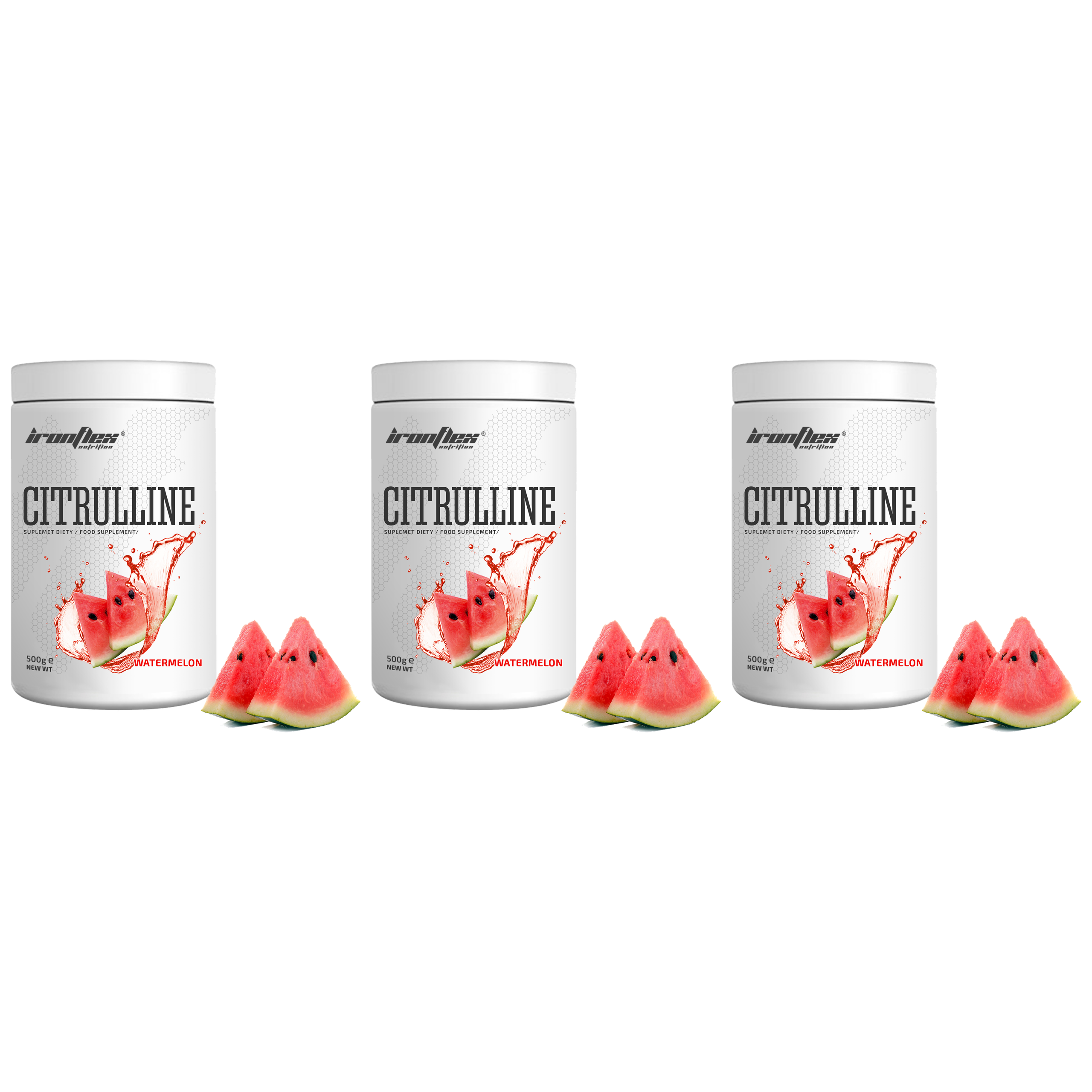 IRONFLEX Citrulline - 3x 500g