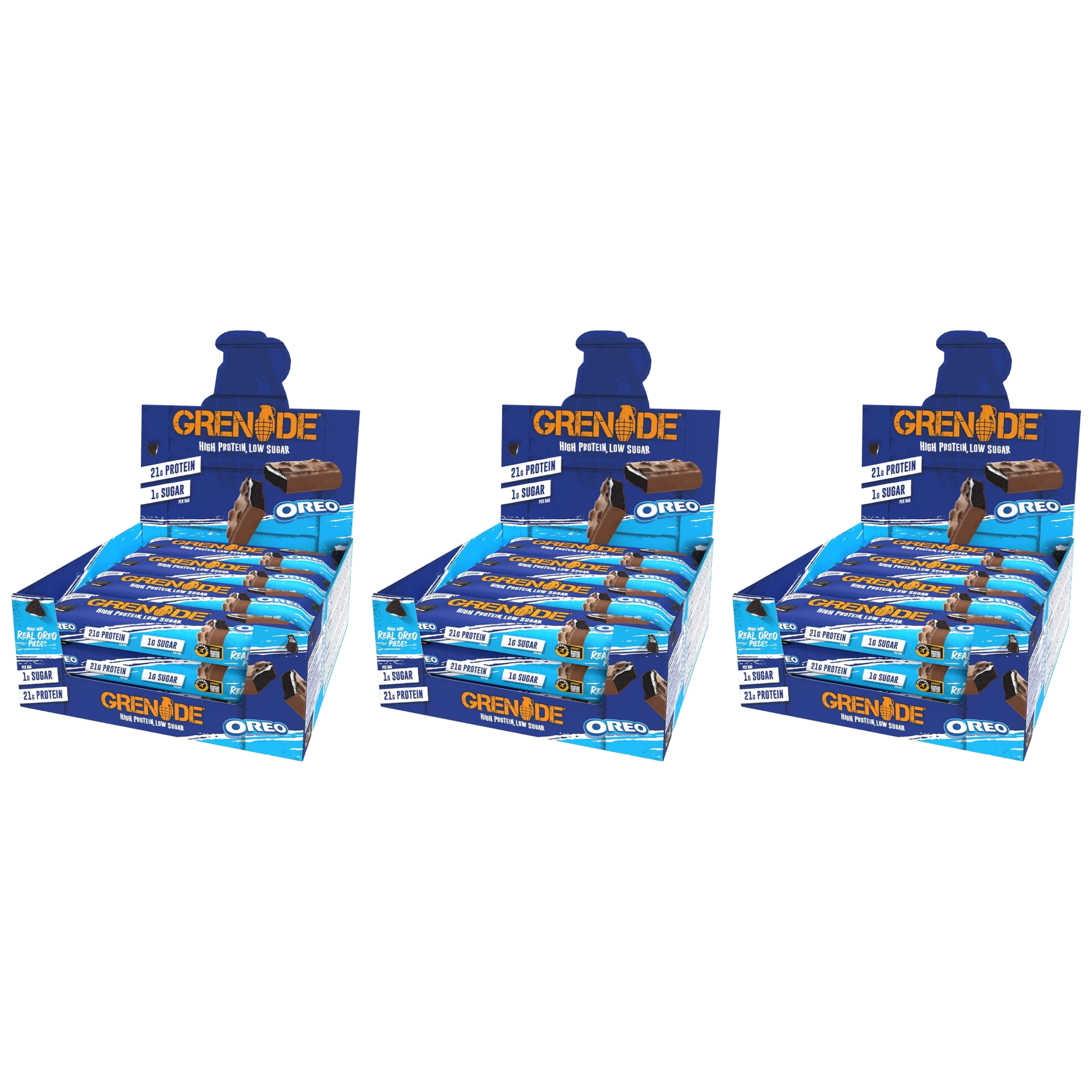 Grenade Protein Bar - 12x 3x 60g