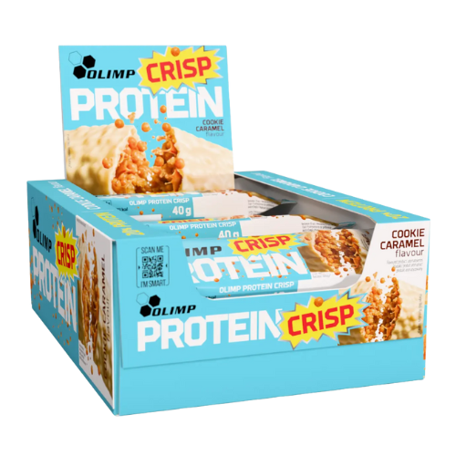 OLIMP - Protein Crisp Bar - 20x 3x 40g - Cookie Caramel