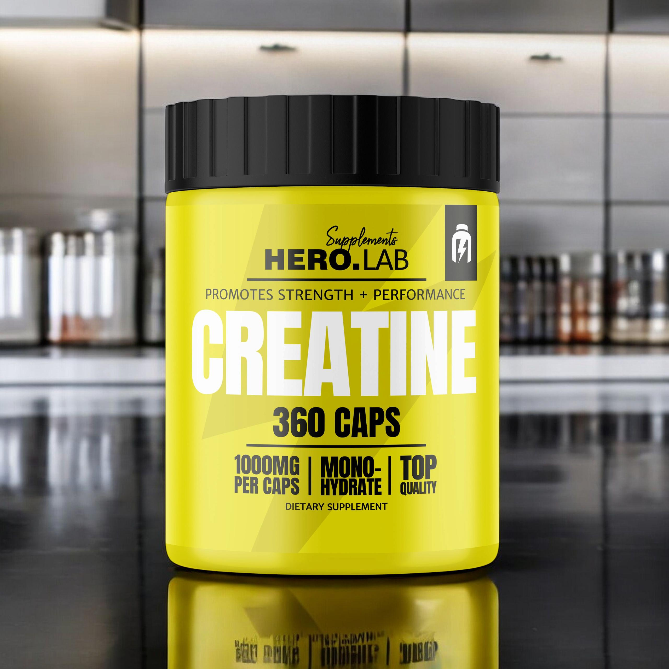 HIRO.LAB Creatine - 360 caps.
