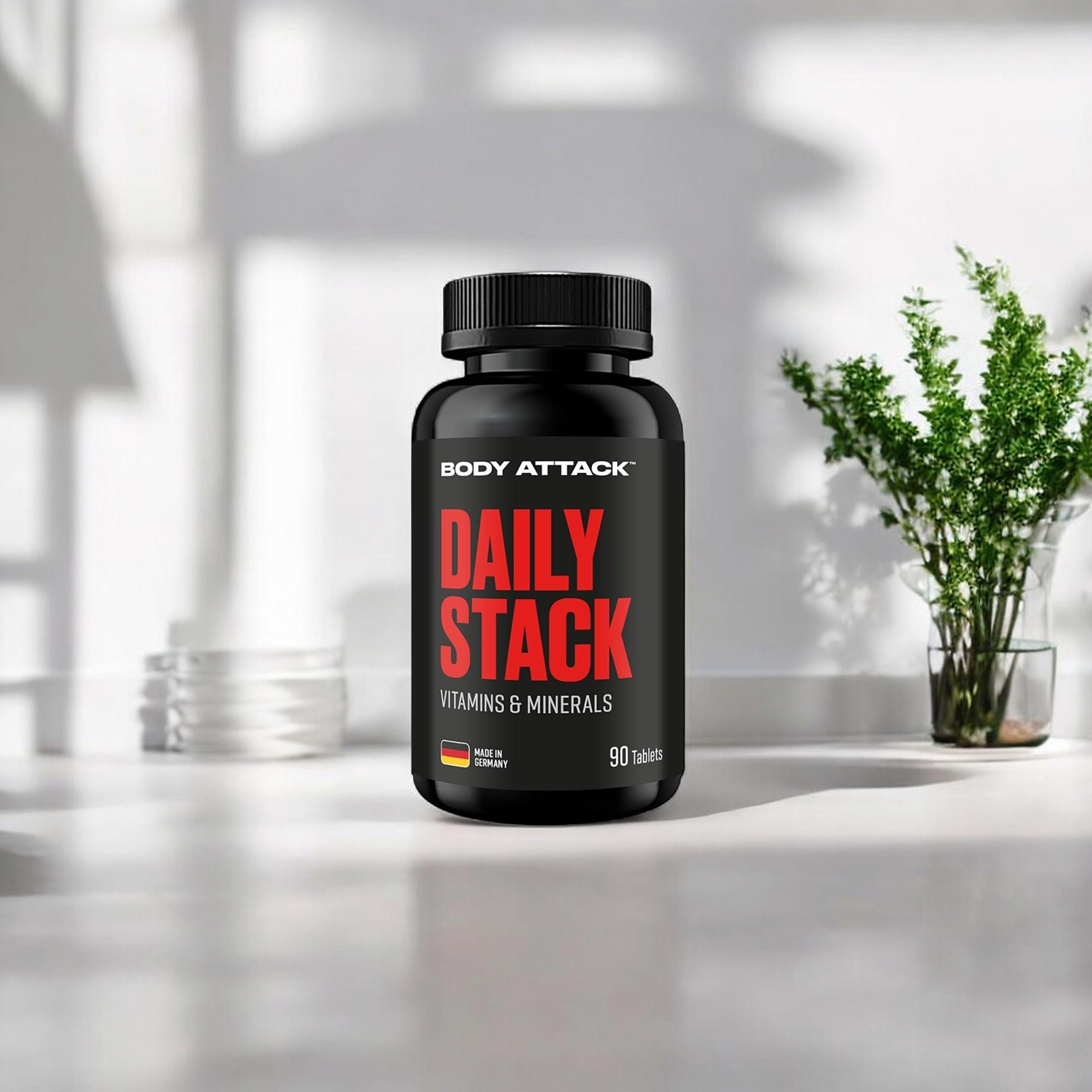 BODY ATTACK - Daily Stack Multivitamin - 90caps.