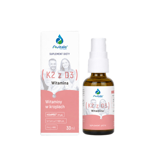 ALINESS - Avitale Witamina K2 z D3 - 30ml