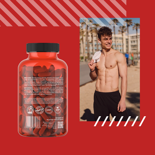 MP NUTRITION Ashwagandha 450mg 9% witanolidów - 60 caps