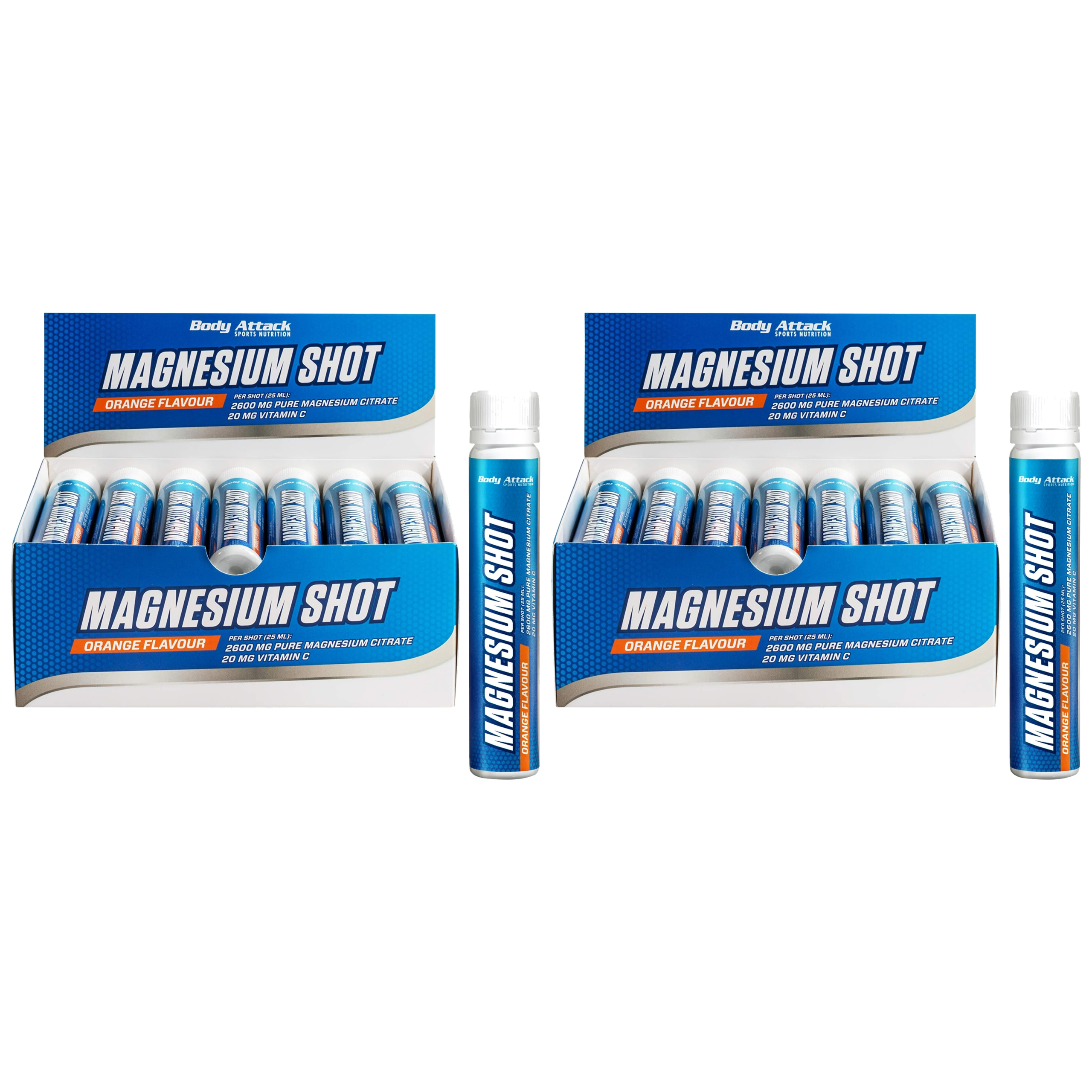 BODY ATTACK - Magnesium Shot - 20x 2x 25g 