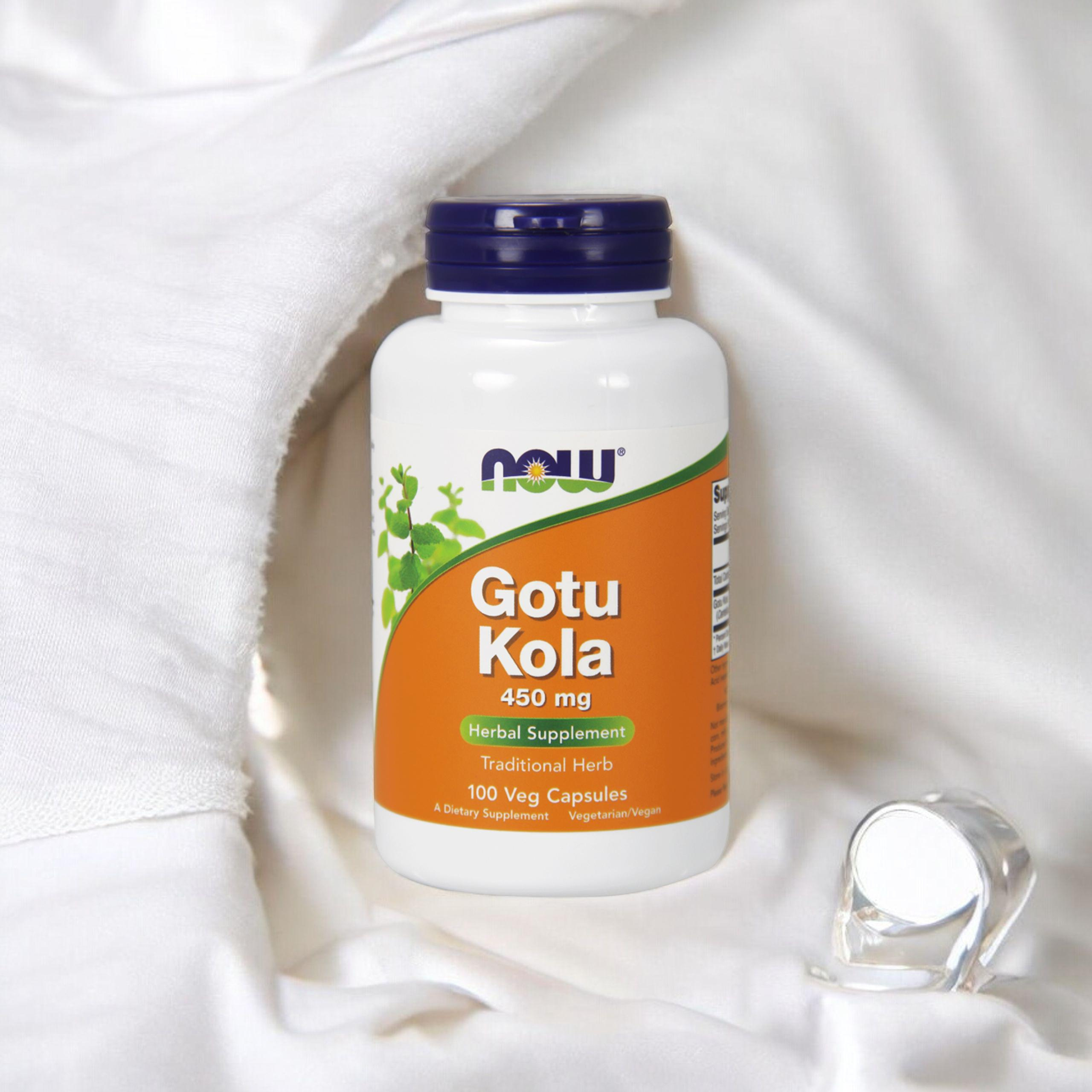 NOW Gotu Kola 450mg - 3x 100vcaps
