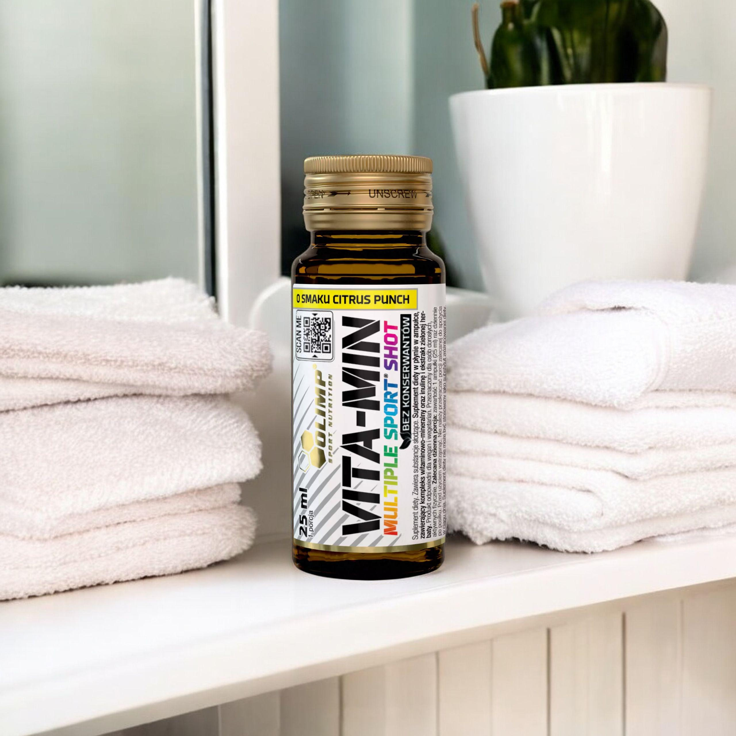 OLIMP Vita-Min Multiple Sport Shot - 3x 25ml - Citrus Punch