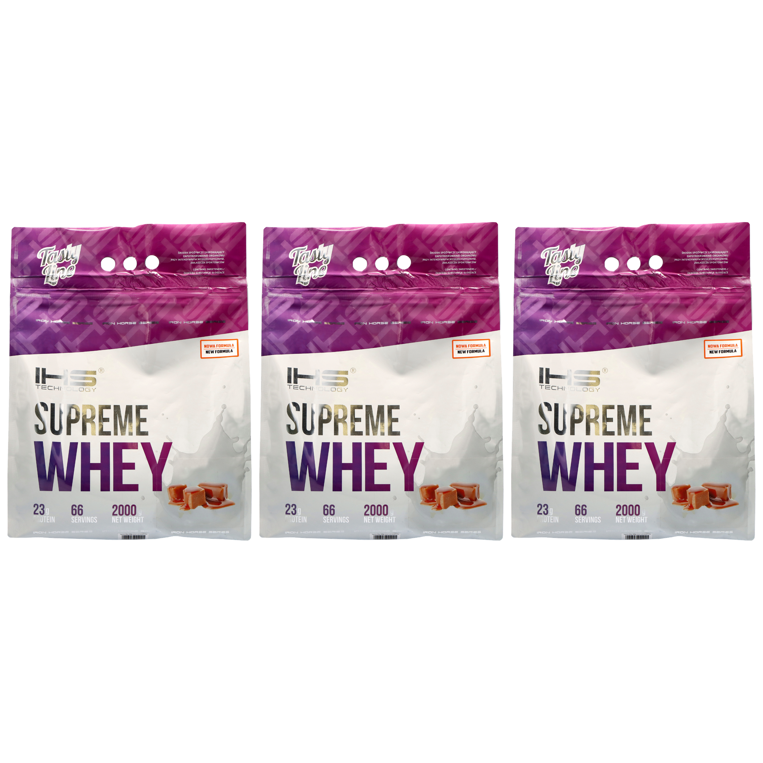 IRON HORSE Supreme Whey NEW 3 - 3x 2000g