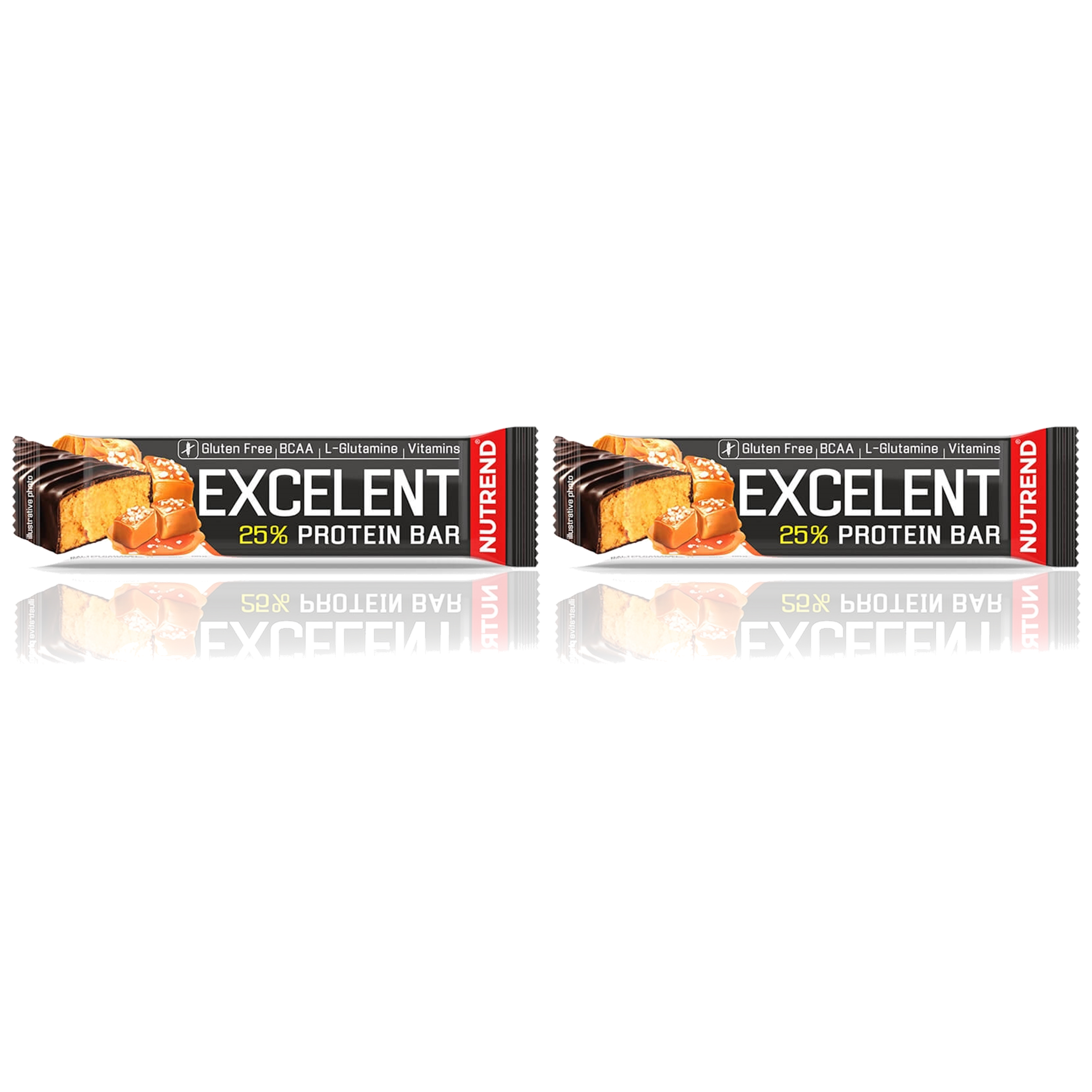 NUTREND Excelent Protein Bar - 2x 85g - Baton Białkowy