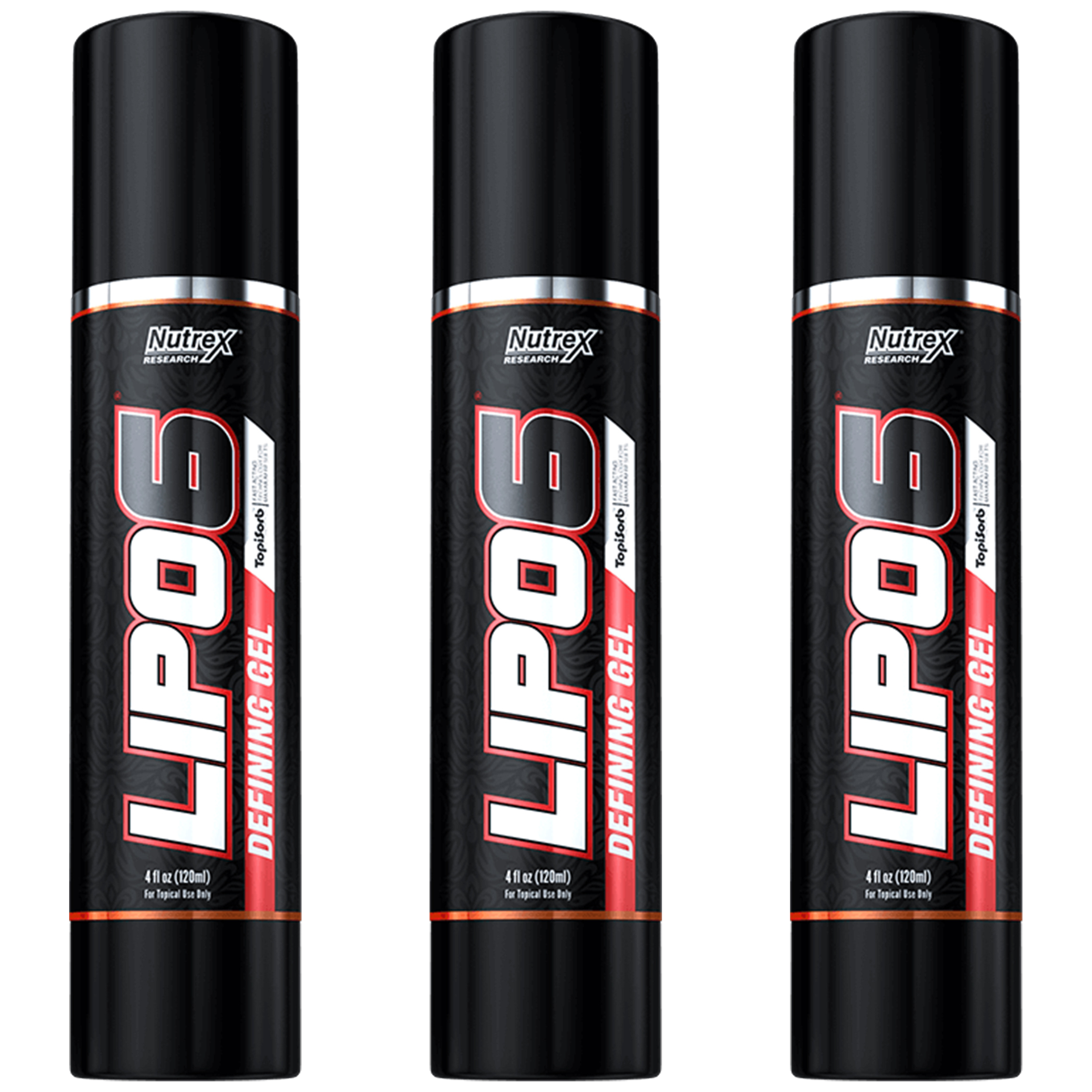 NUTREX Lipo 6 Defining gel - 3x 120ml