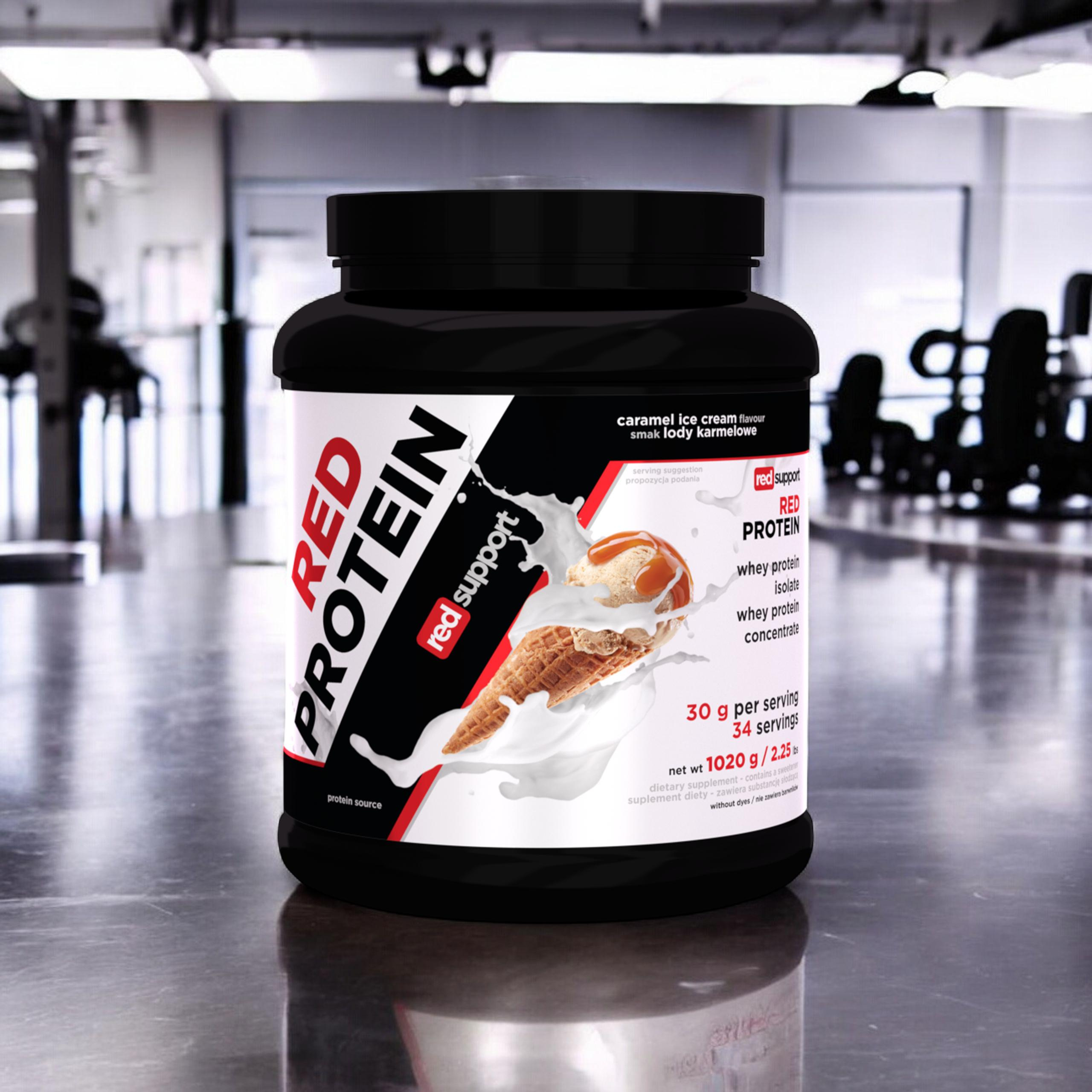 RED SUPPORT Red Protein - 1020g - WYPRZEDAŻ- 31-07