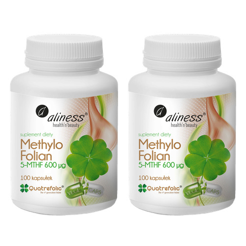 ALINESS - Methylo Folian 5-MTHF 600µg - 2x 100caps.