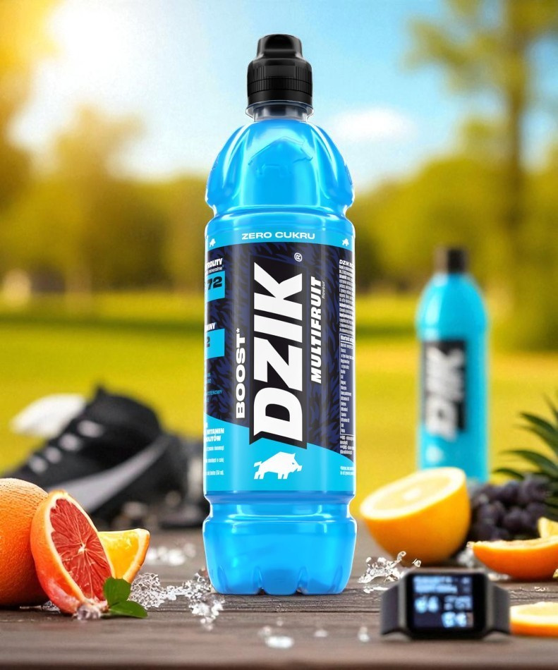 DZIK - Vitamin Boost - 3x 750ml - Multifruit
