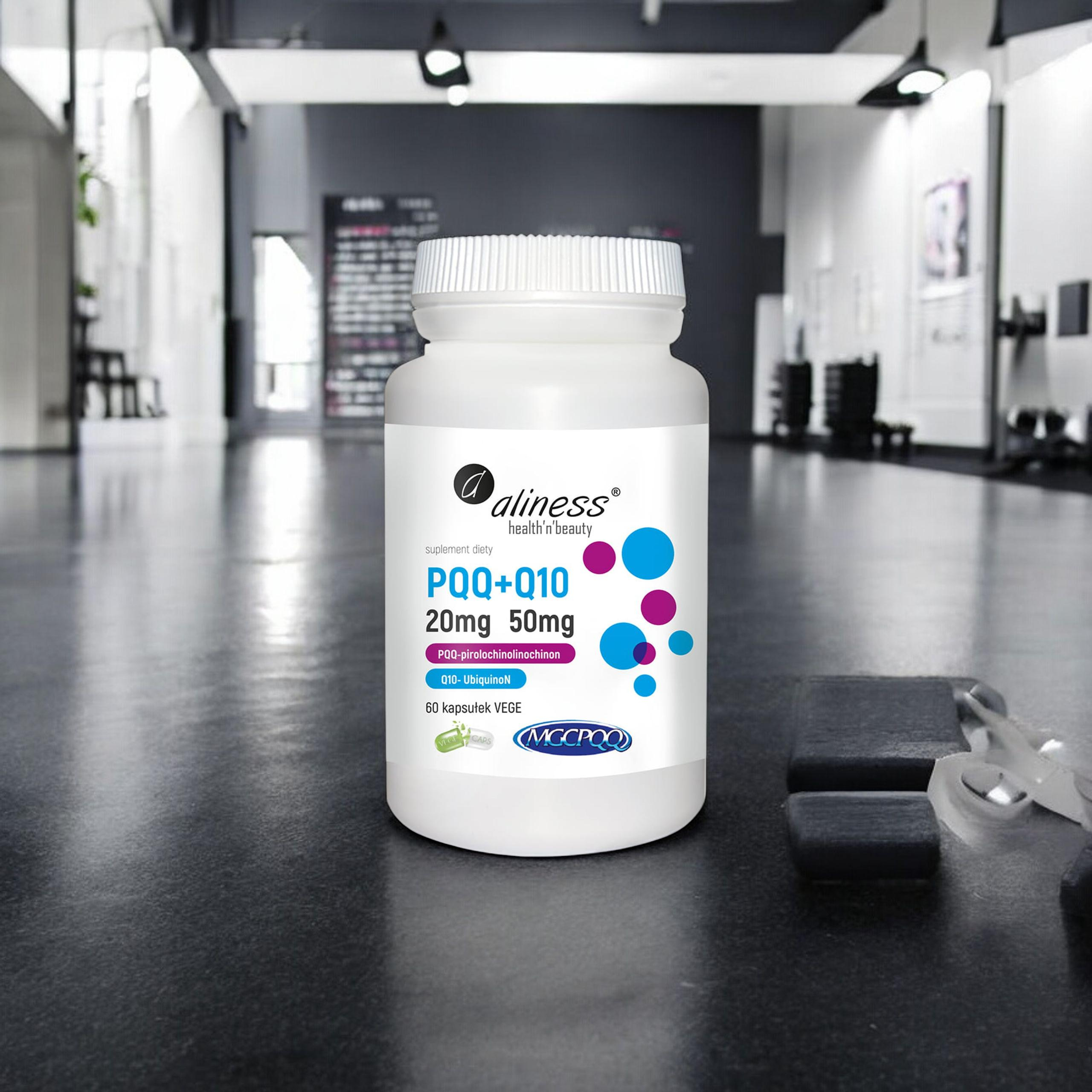 ALINESS PQQ MGCPQQ® 20 mg + Q10 50 mg - 2x 60vcaps.