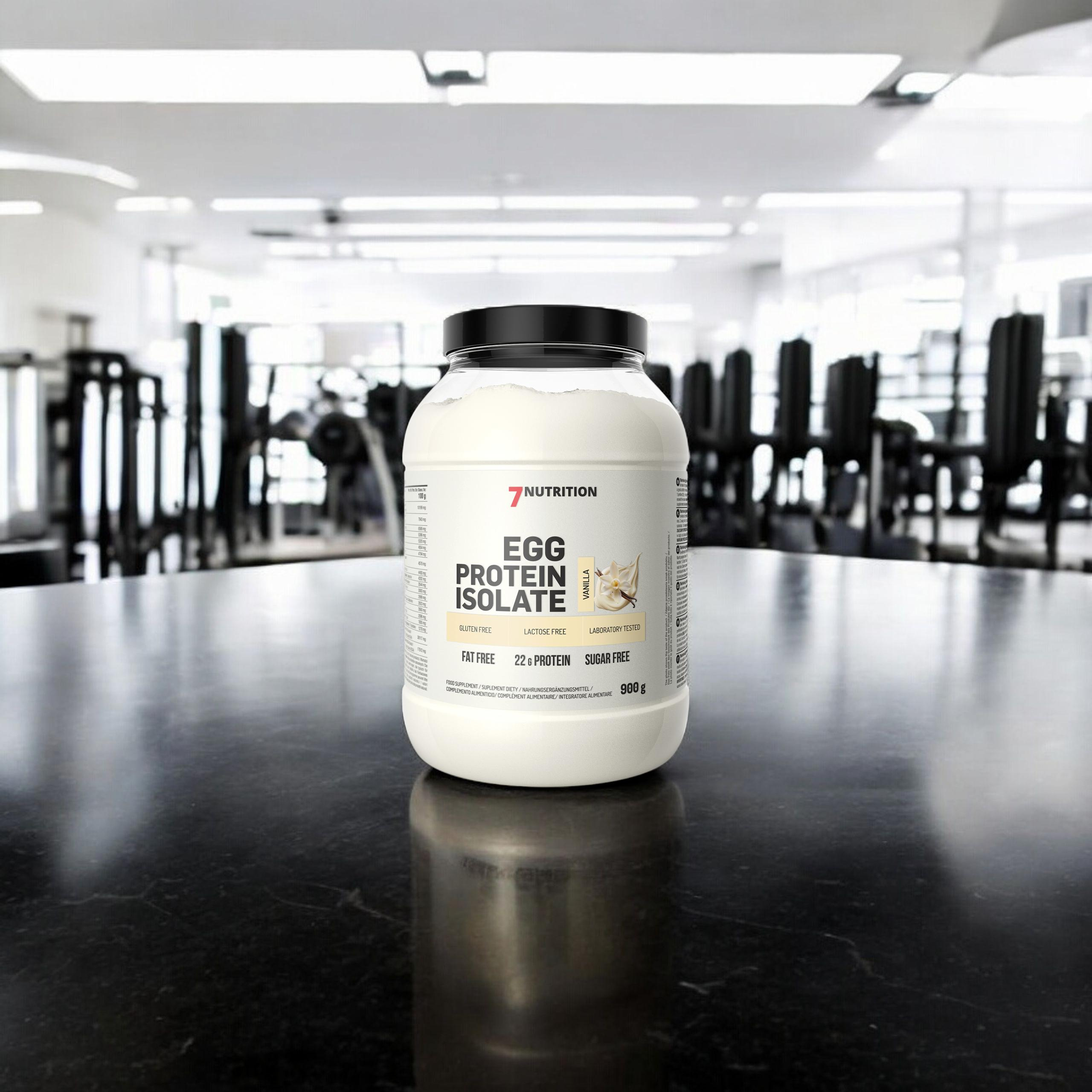 7 NUTRITION - Egg Protein Isolate - 3x 900g - Vanilla