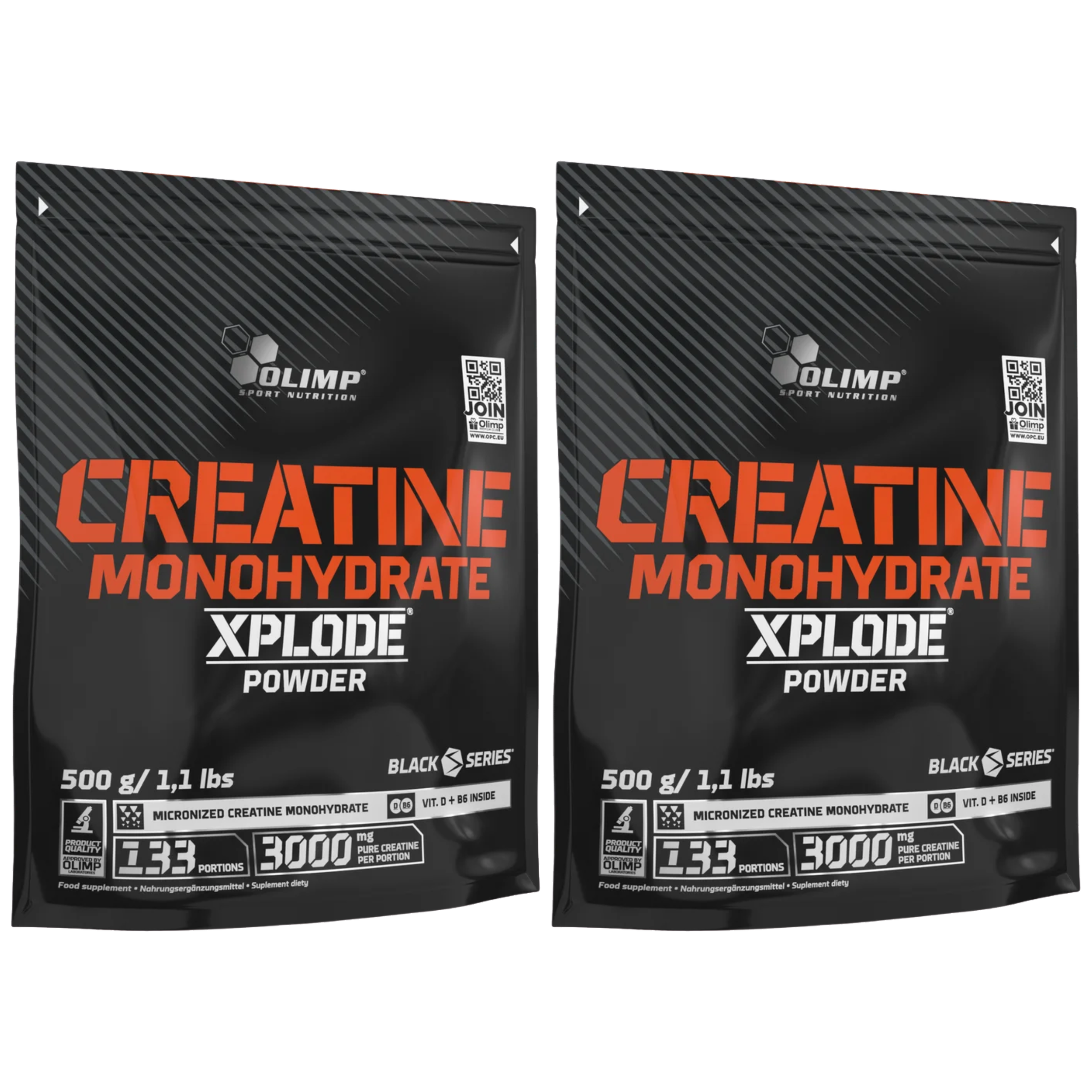 OLIMP Creatine Monohydrate Xplode (W) - 2x 500g