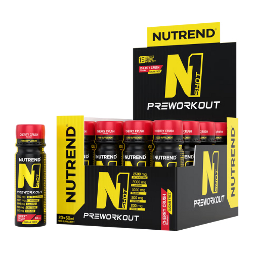 NUTREND - Shot PreWorkout - 20x 60ml - Cherry Crush  pol_pl_NUTREND-Shot-PreWorkout-60ml-Cherry-Crush-x20-43105_5