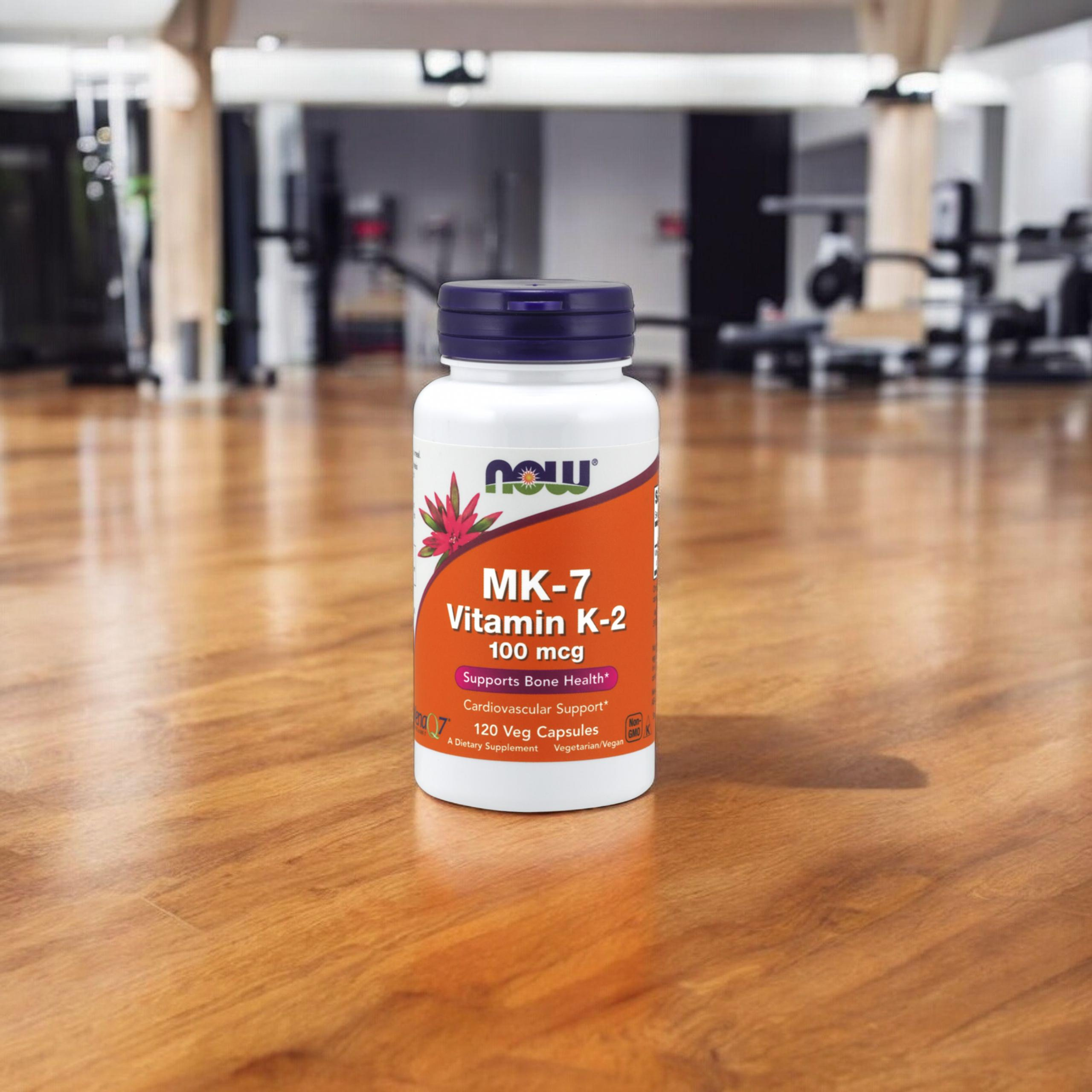 NOW Vitamin K-2 MK7 100mcg - 2x 120vcaps